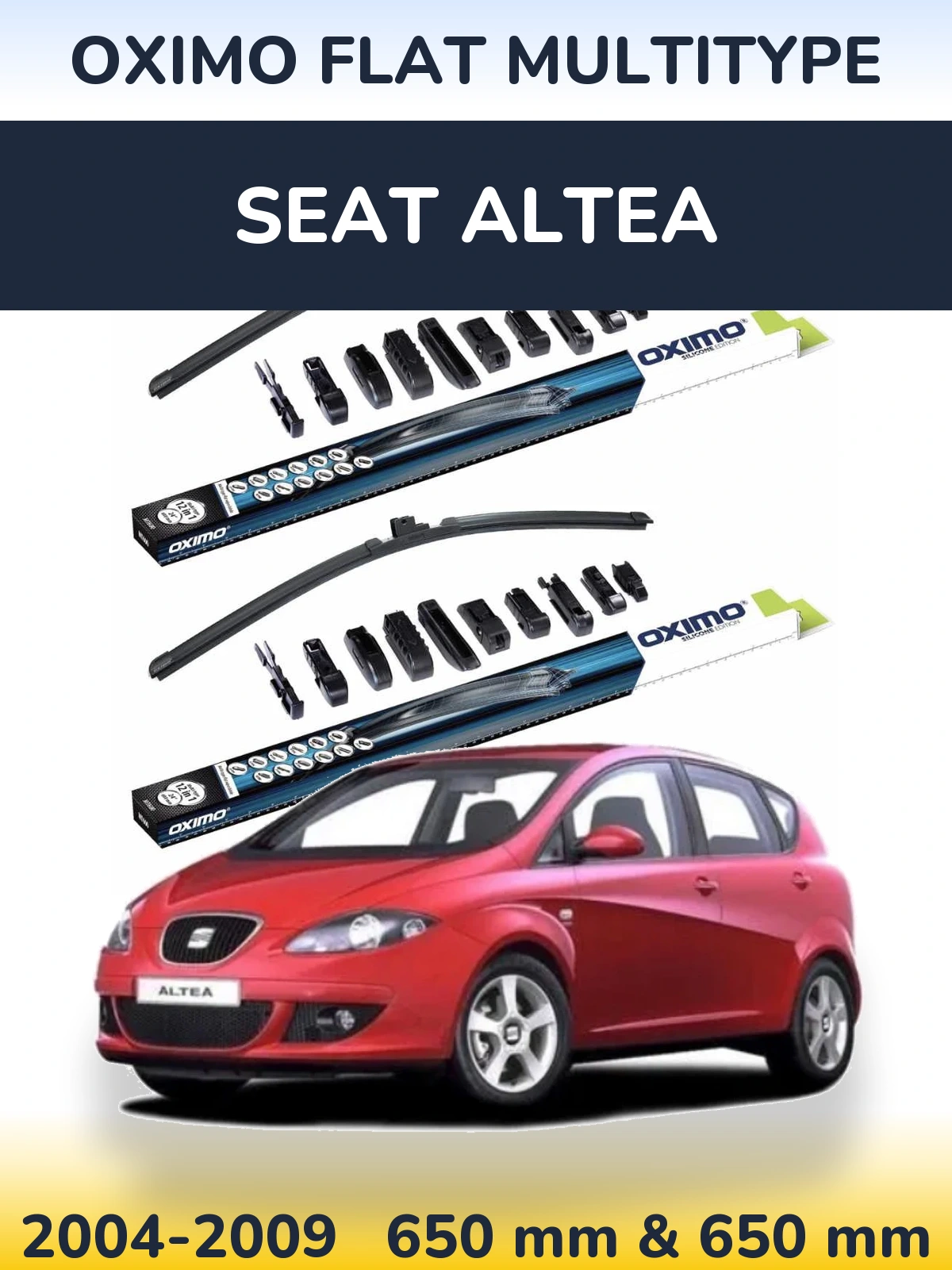 Ștergătoare Oximo Flat MultiTipe pentru SEAT Altea