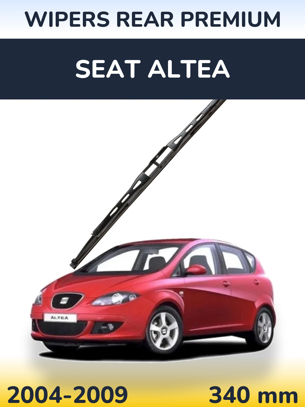 Задний дворник WIPERS REAR PREMIUM 340 мм для SEAT Altea 2004-2009