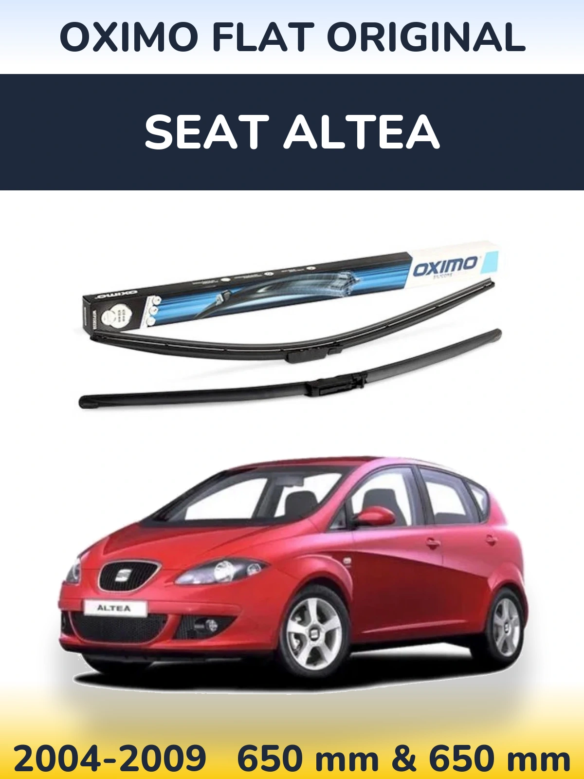 Ștergătoare Oximo Flat Original pentru SEAT Altea