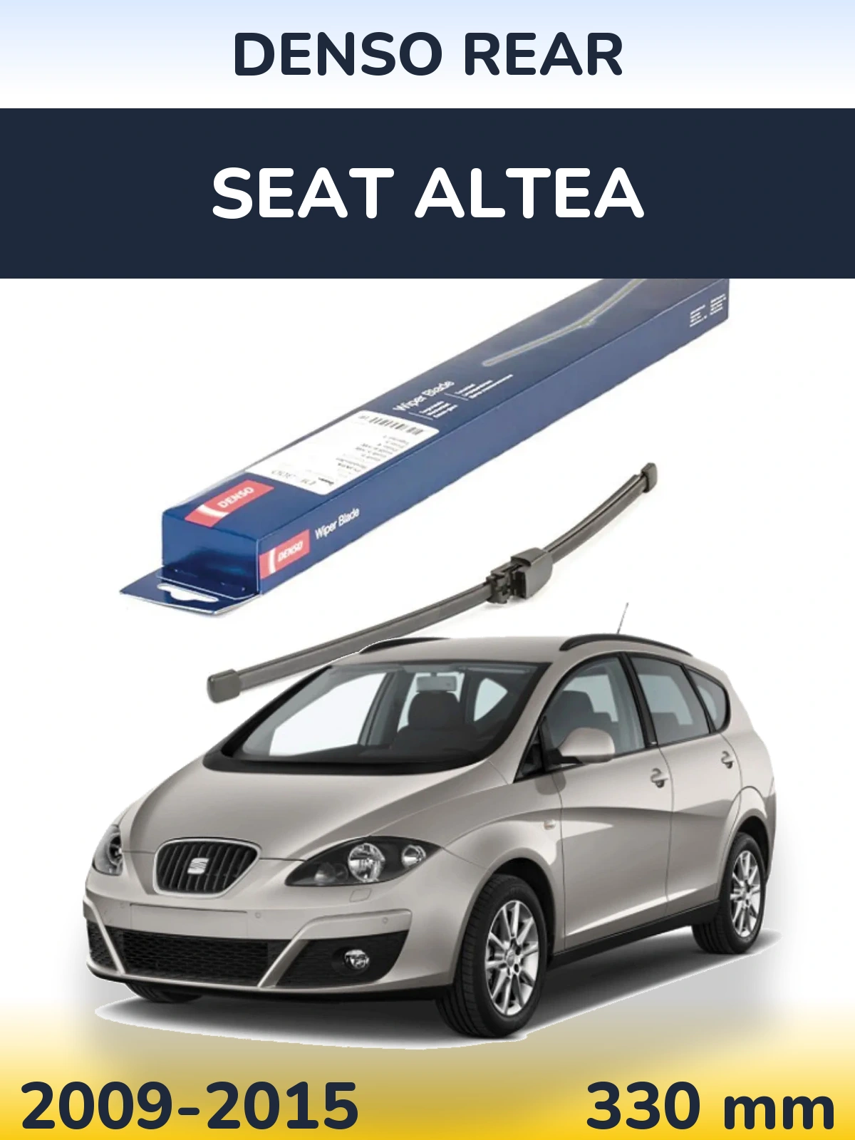 Ștergătoare Denso Rear pentru SEAT Altea