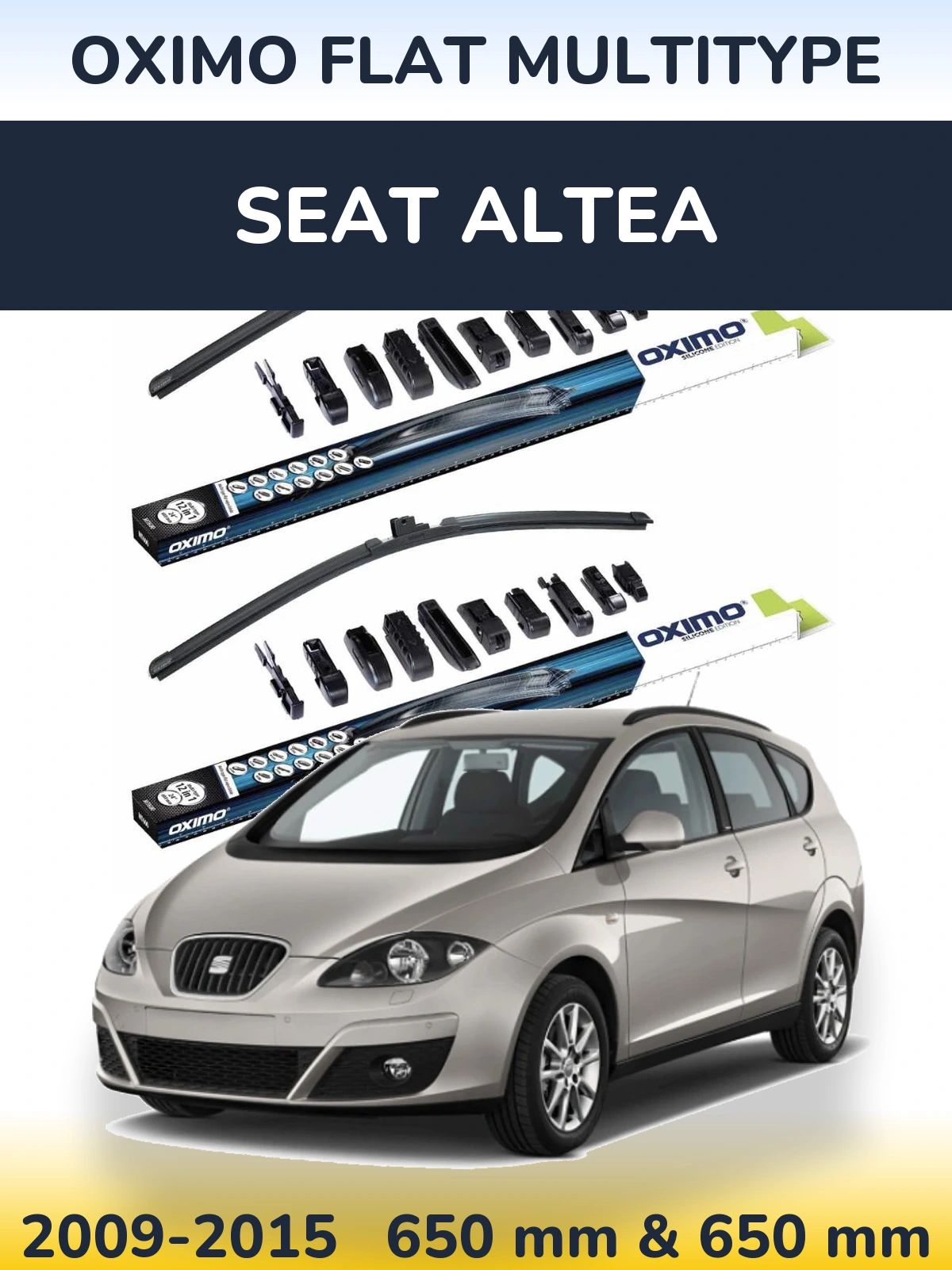 Ștergătoare Oximo Flat MultiTipe pentru SEAT Altea