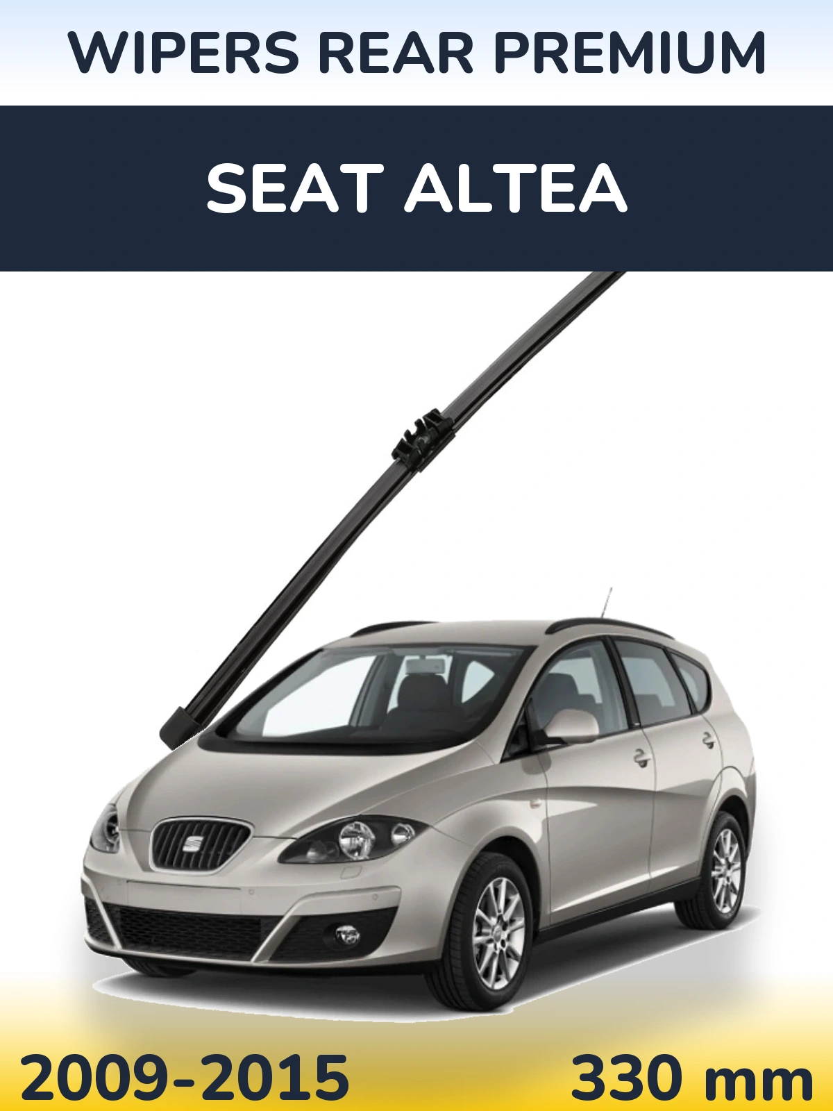 Ștergătoare WIPERS REAR PREMIUM pentru SEAT Altea