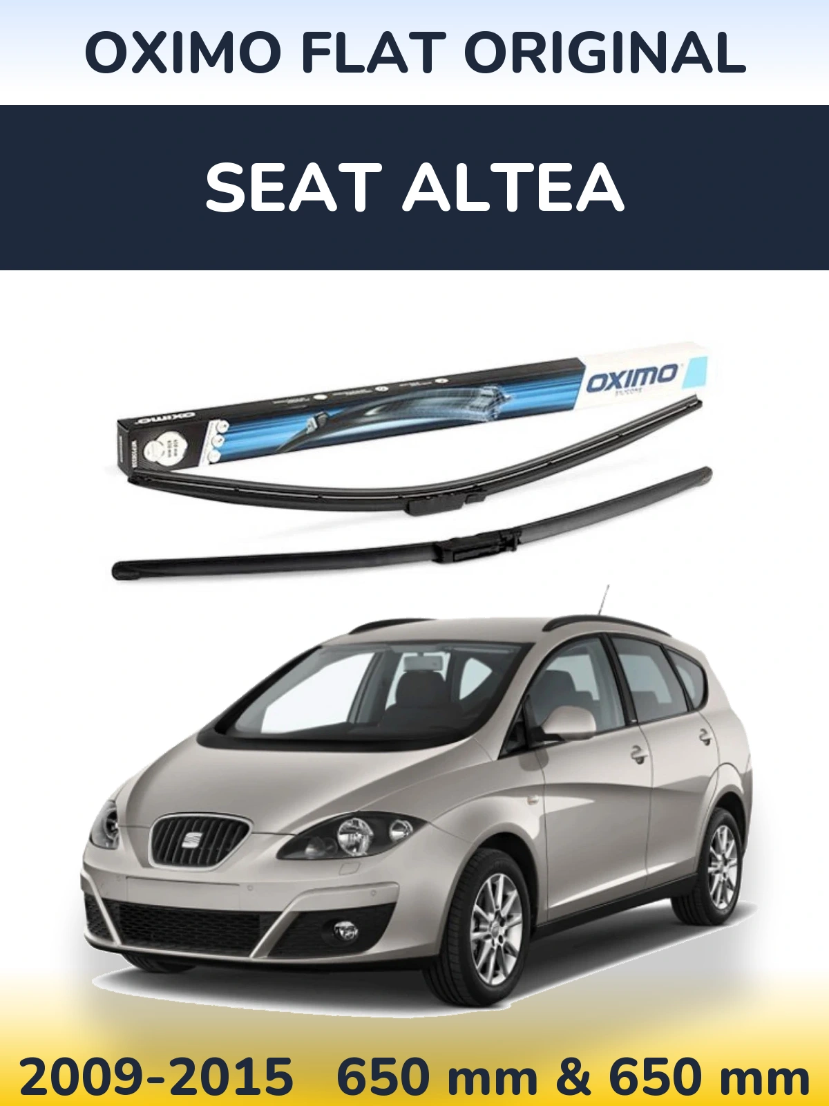 Ștergătoare Oximo Flat Original pentru SEAT Altea