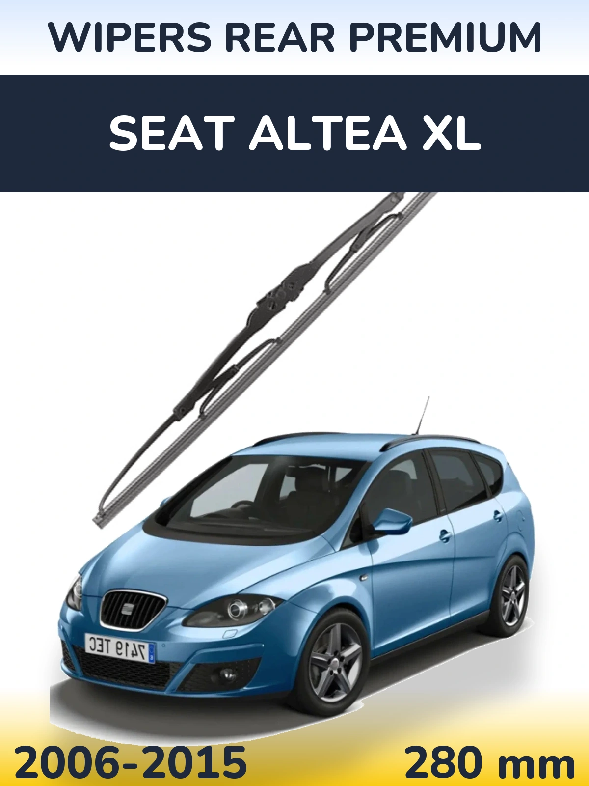 Ștergătoare WIPERS REAR PREMIUM pentru SEAT Altea XL