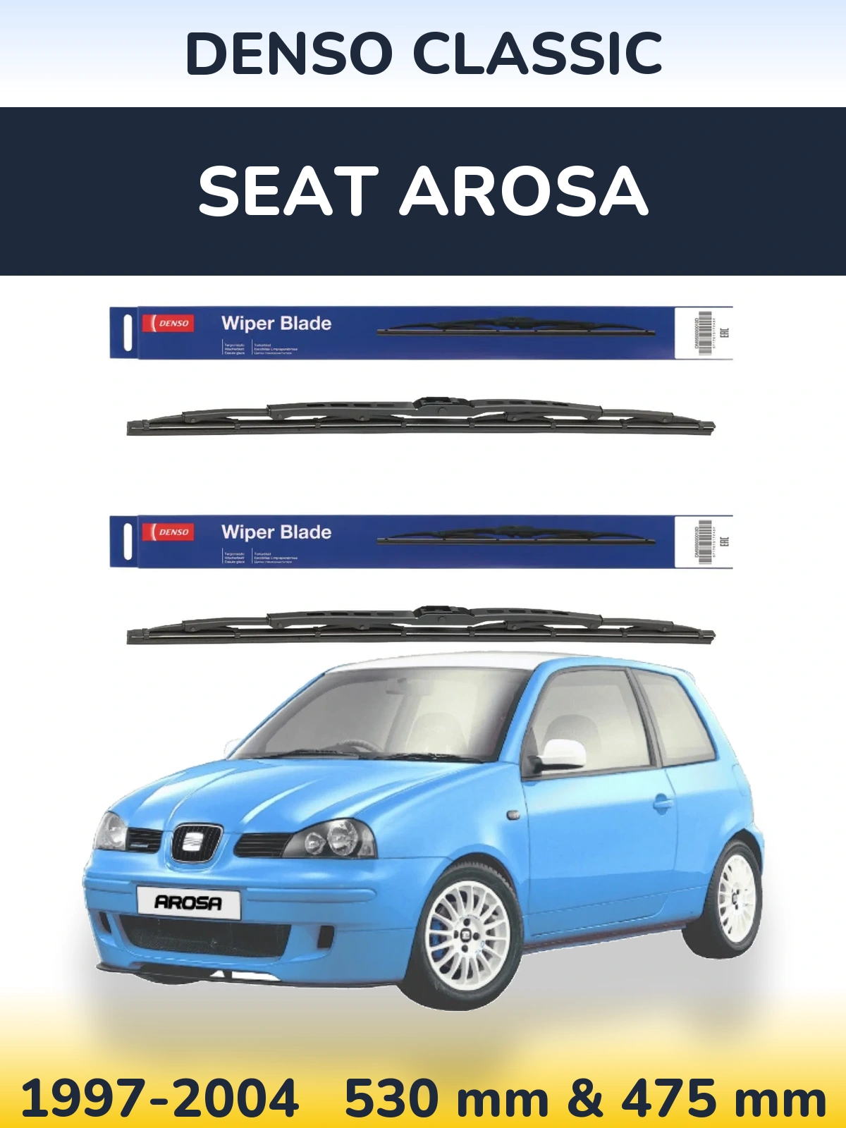 Ștergătoare Denso Classic pentru SEAT Arosa