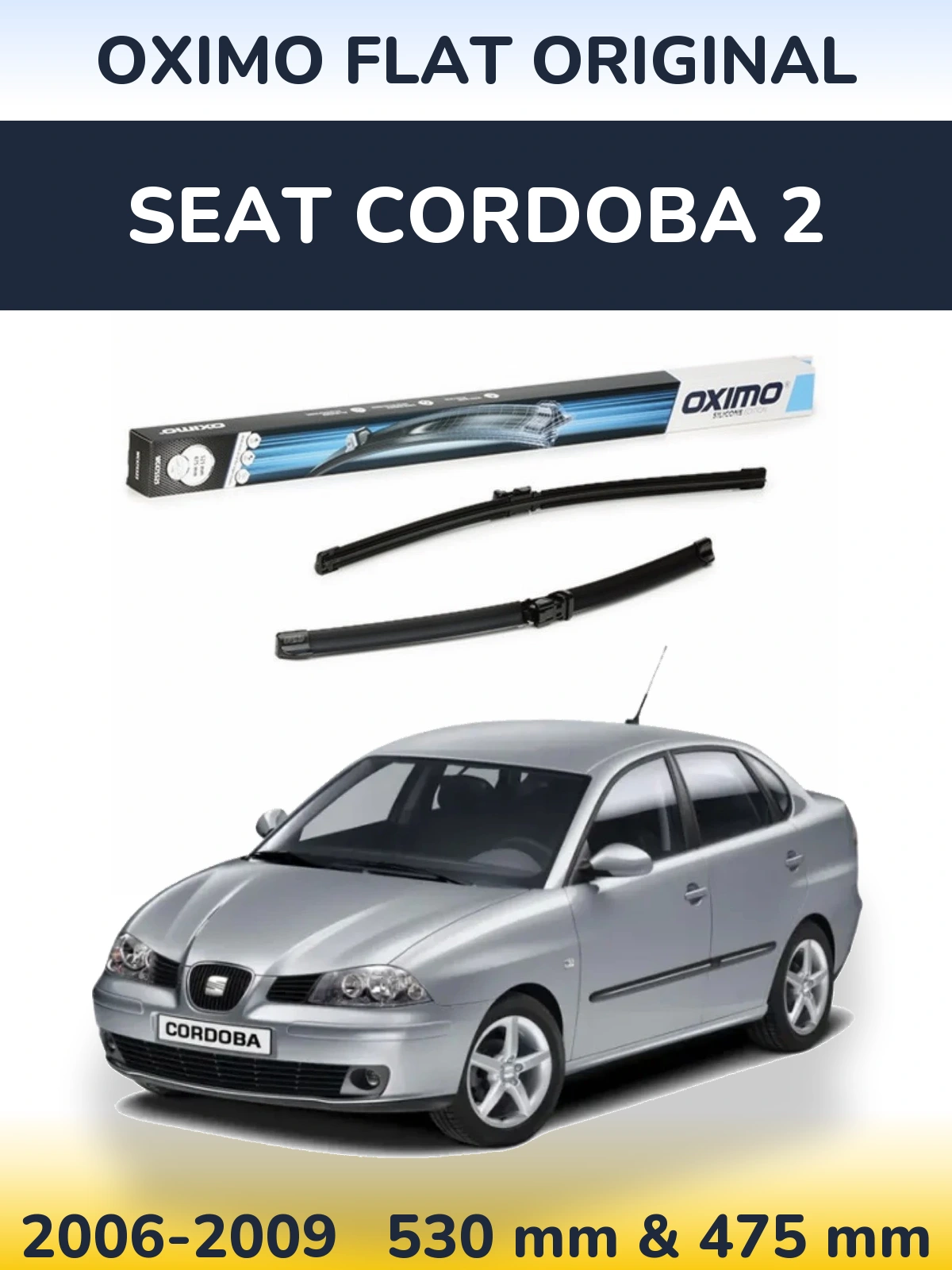Ștergătoare Oximo Flat Original pentru SEAT Cordoba 2