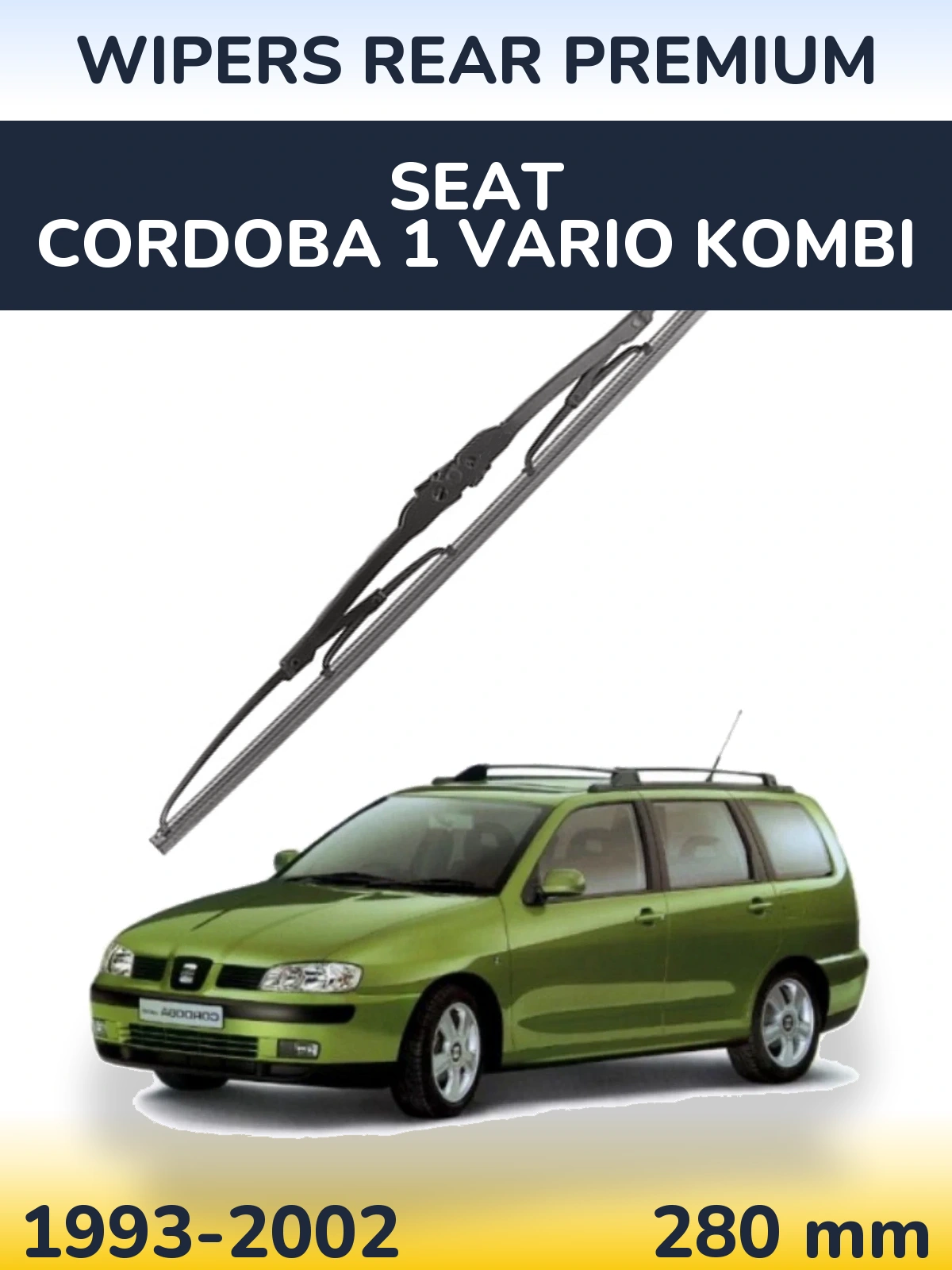 Ștergătoare WIPERS REAR PREMIUM pentru SEAT Cordoba 1 Vario kombi