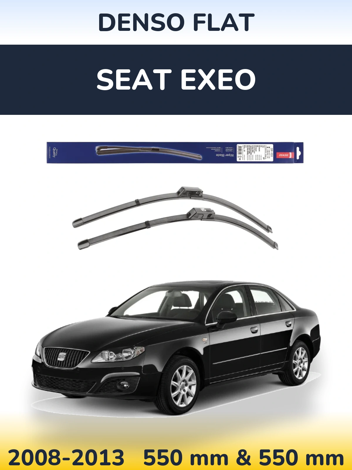 Ștergătoare Denso Flat pentru SEAT Exeo