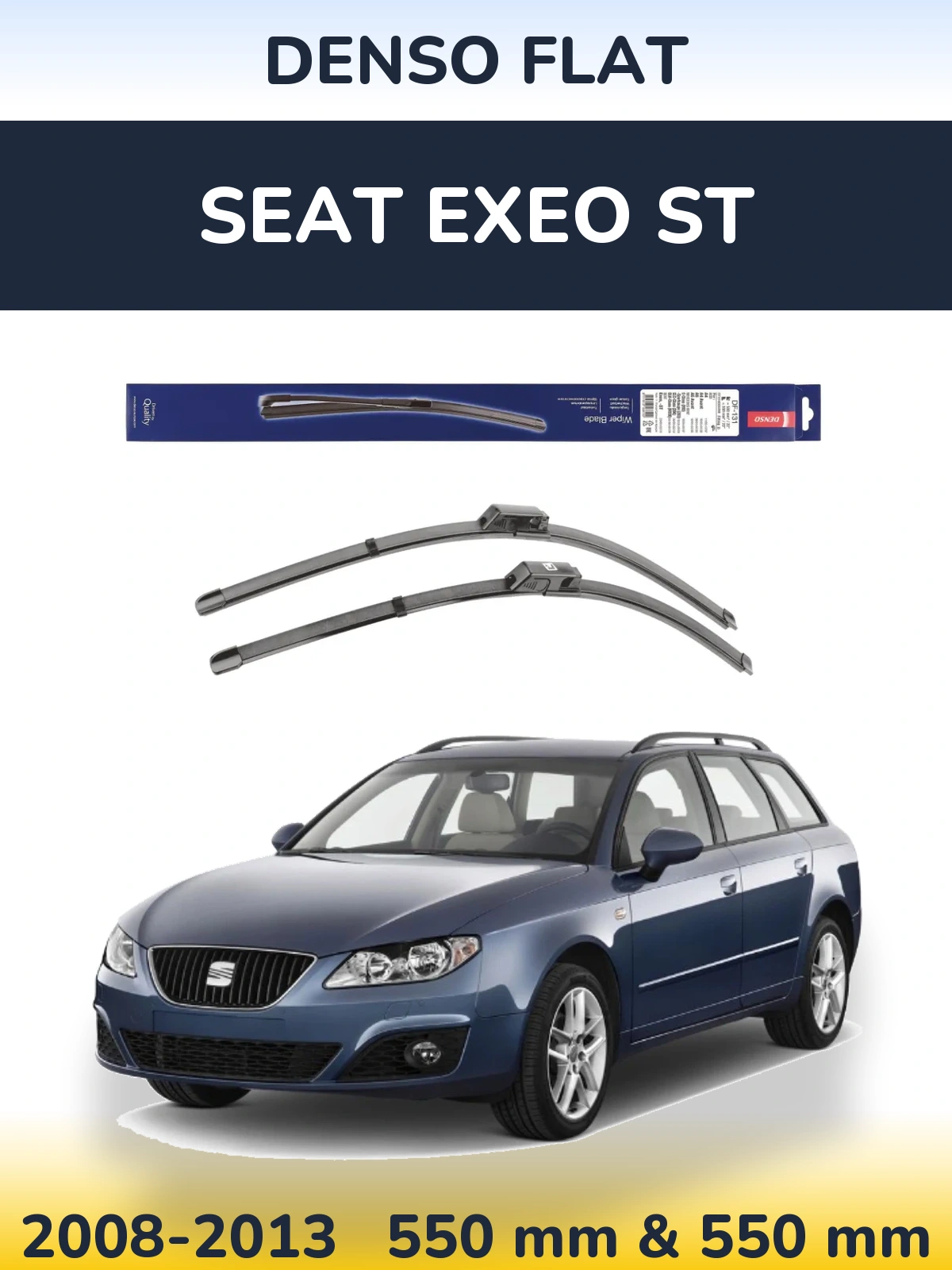 Ștergătoare Denso Flat pentru SEAT Exeo ST