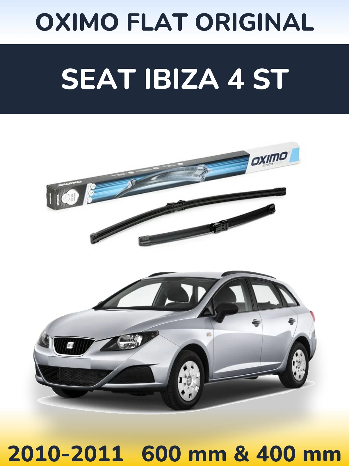 Ștergătoare Oximo Flat Original pentru SEAT Ibiza 4 ST