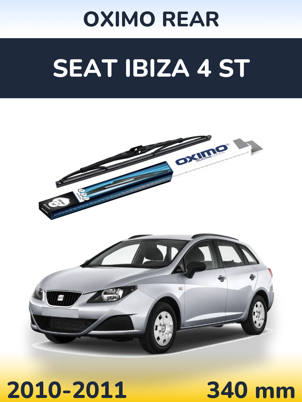 Ștergătoare Oximo Rear pentru SEAT Ibiza 4 ST