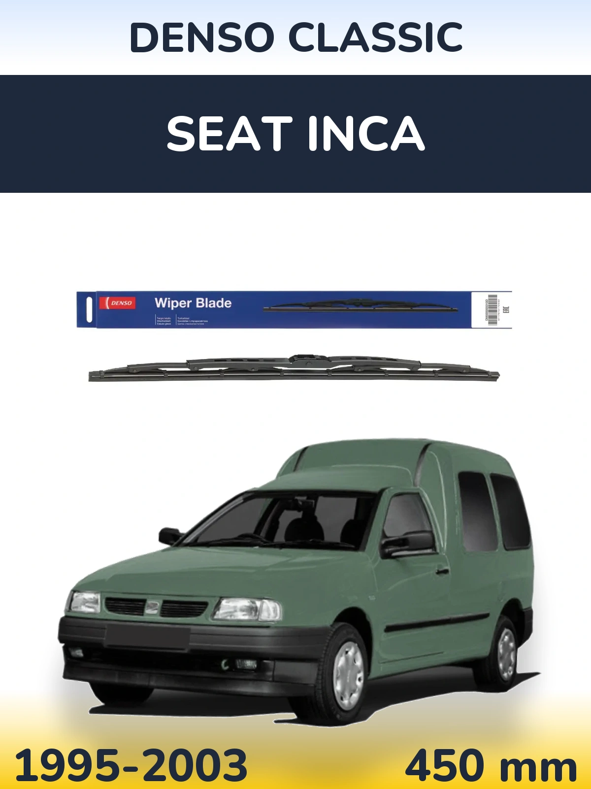 Ștergătoare Denso Classic pentru SEAT Inca