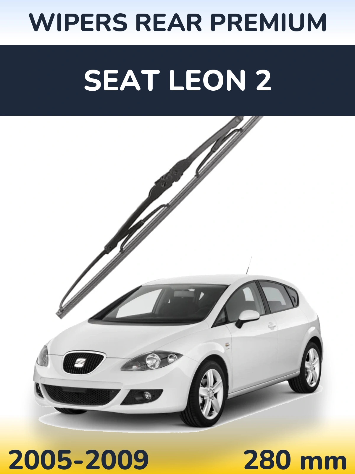 Ștergătoare WIPERS REAR PREMIUM pentru SEAT Leon 2
