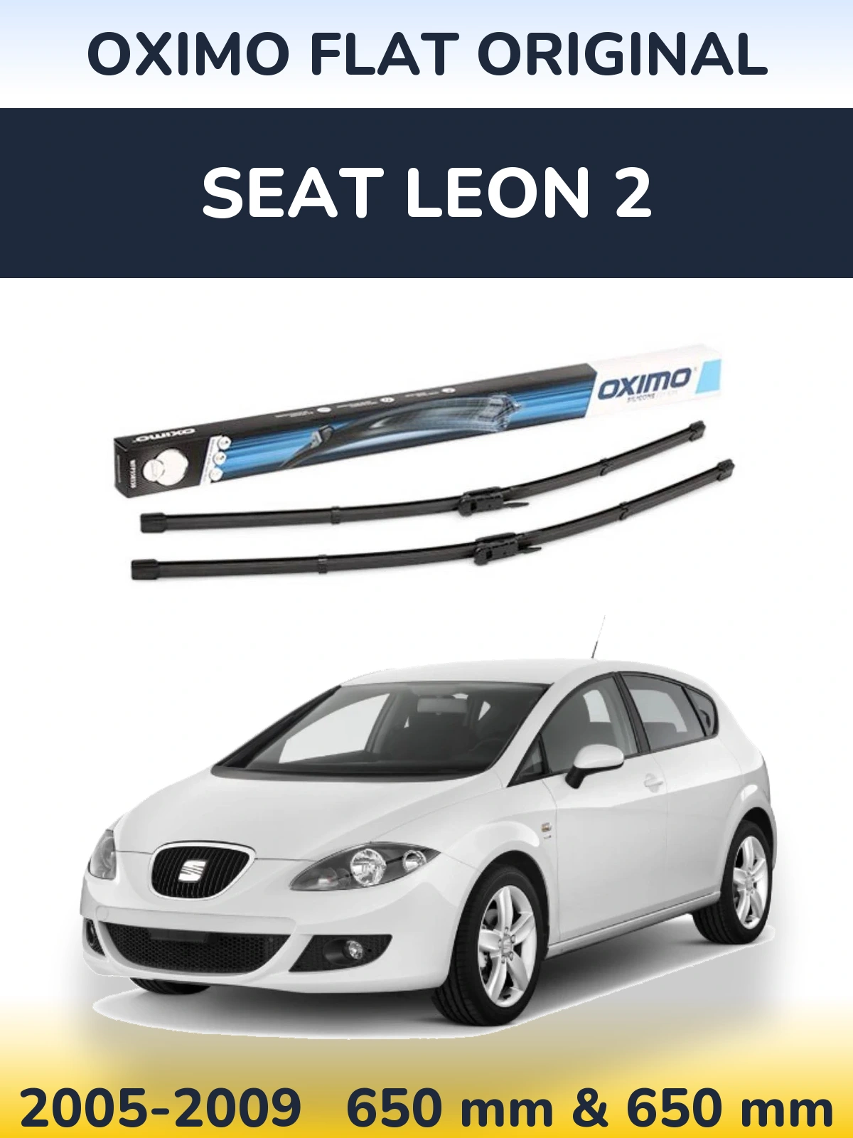 Ștergătoare Oximo Flat Original pentru SEAT Leon 2