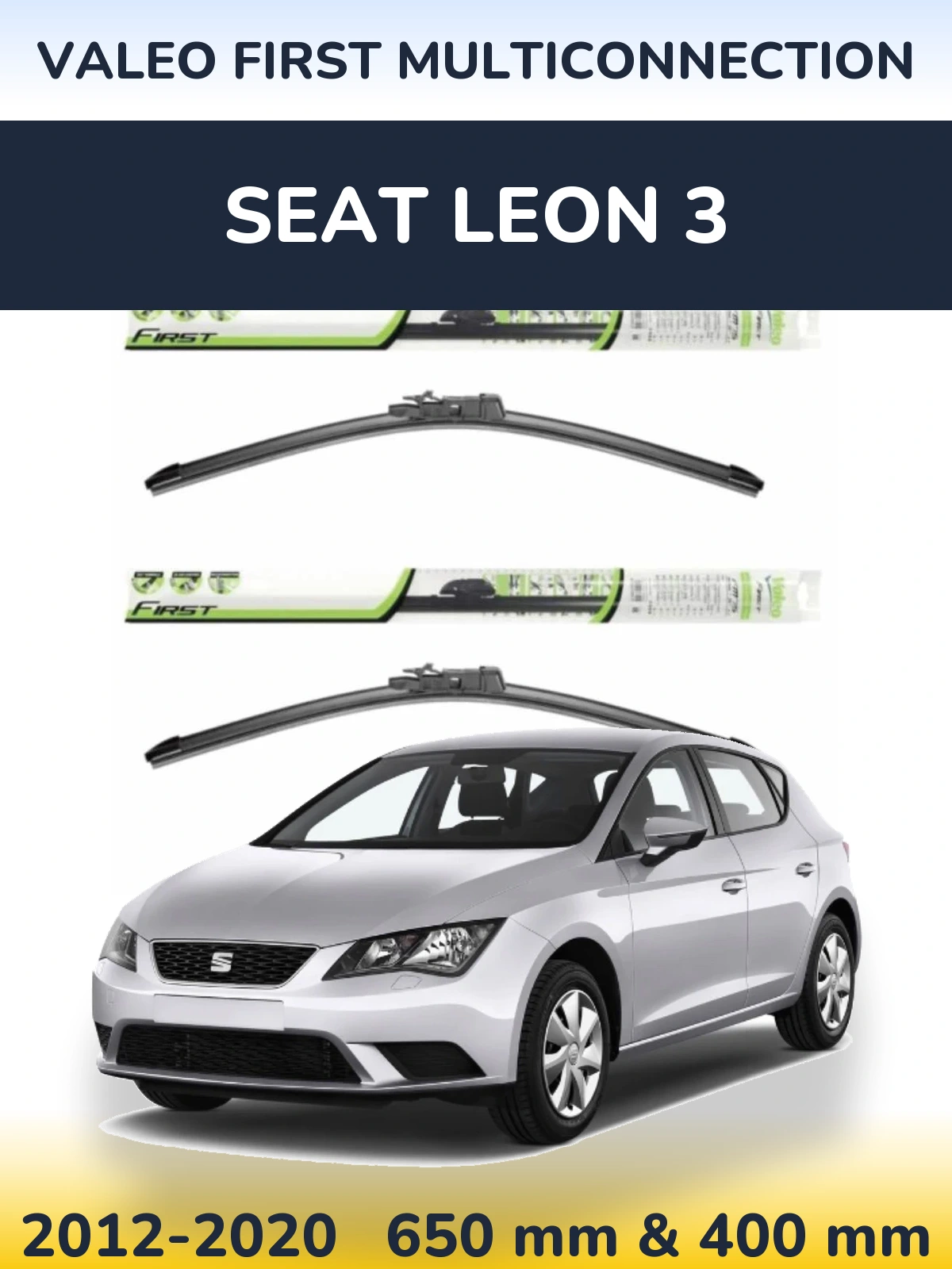 Ștergătoare Valeo First MultiConnection pentru SEAT Leon 3