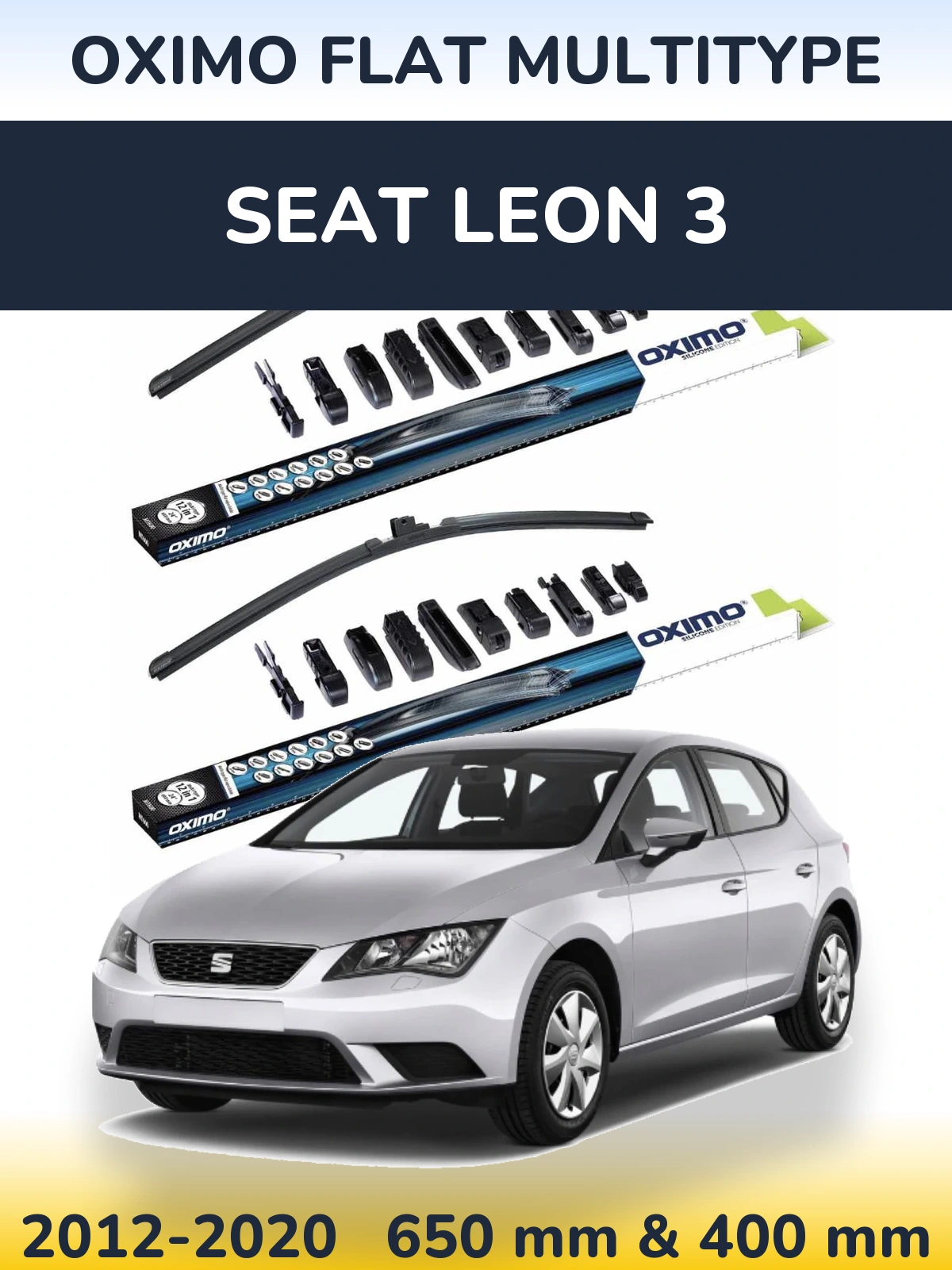 Ștergătoare Oximo Flat MultiTipe pentru SEAT Leon 3
