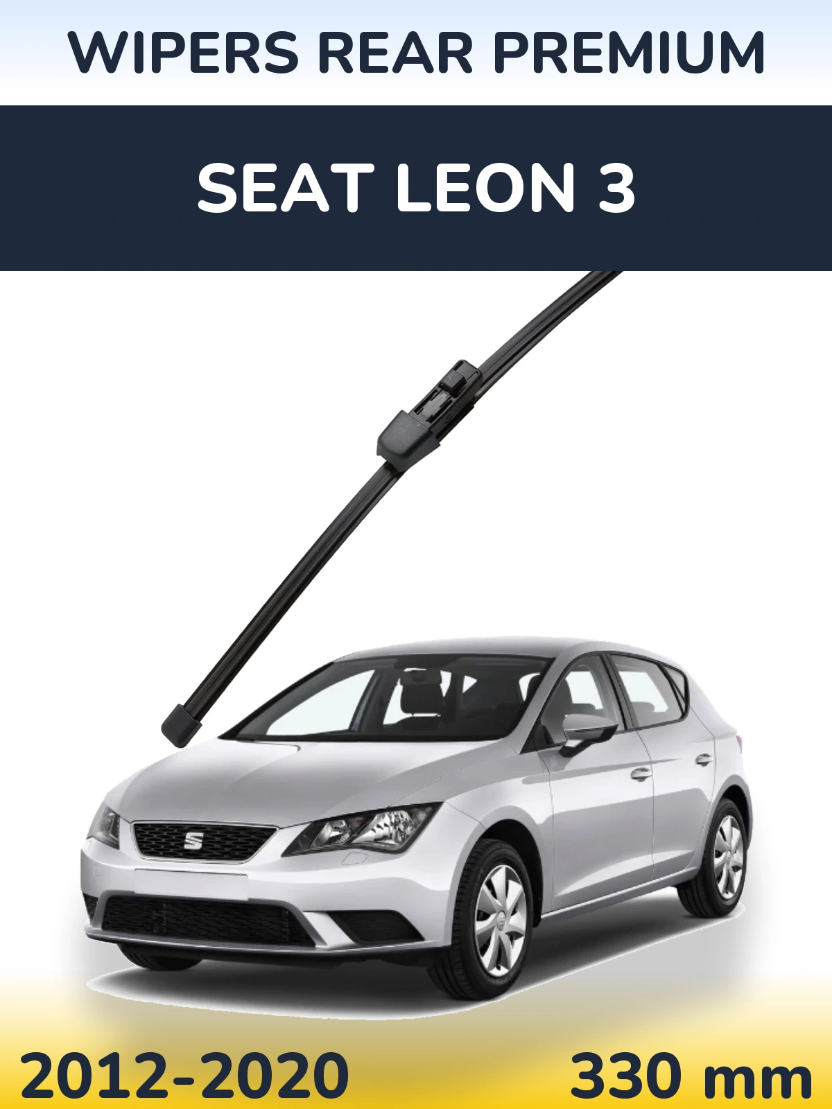 Ștergătoare WIPERS REAR PREMIUM pentru SEAT Leon 3