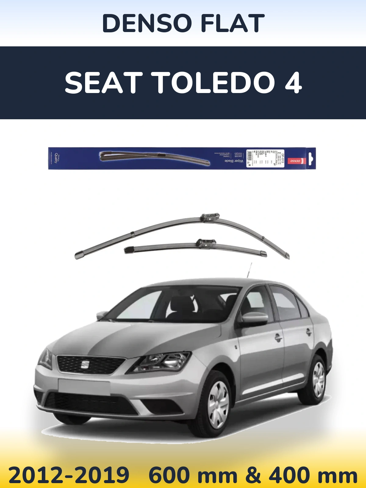 Ștergătoare Denso Flat pentru SEAT Toledo 4