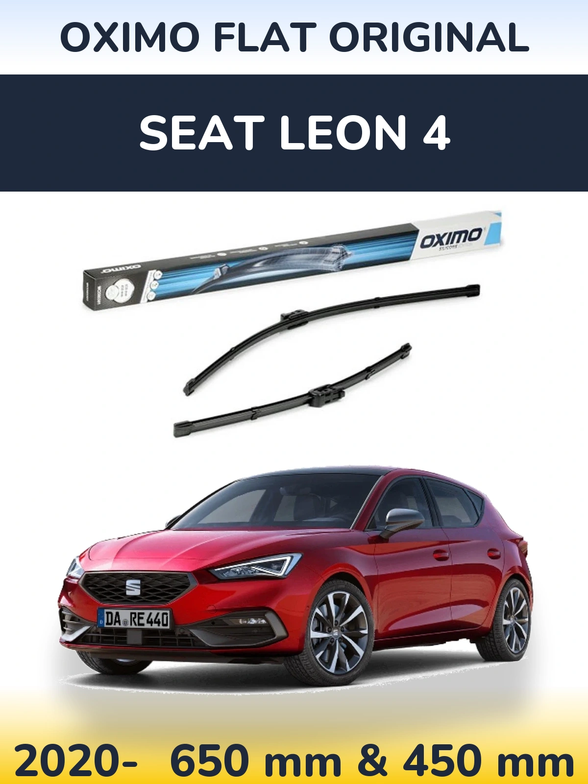 Ștergătoare Oximo Flat Original pentru SEAT Leon 4