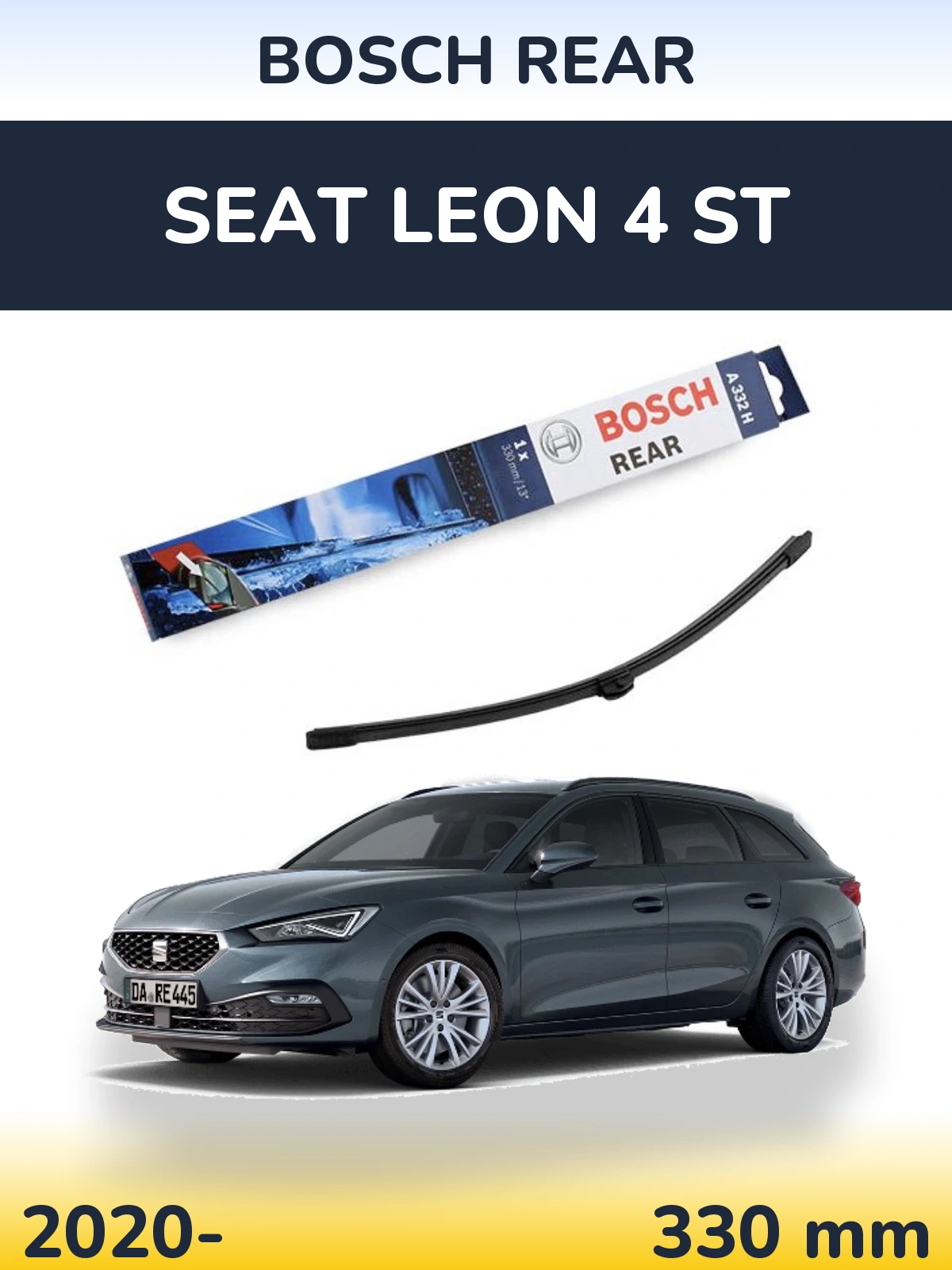 Ștergătoare BOSCH Rear pentru SEAT Leon 4 ST