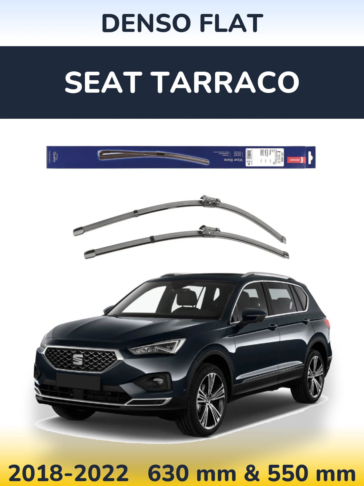 Ștergătoare Denso Flat pentru SEAT Tarraco