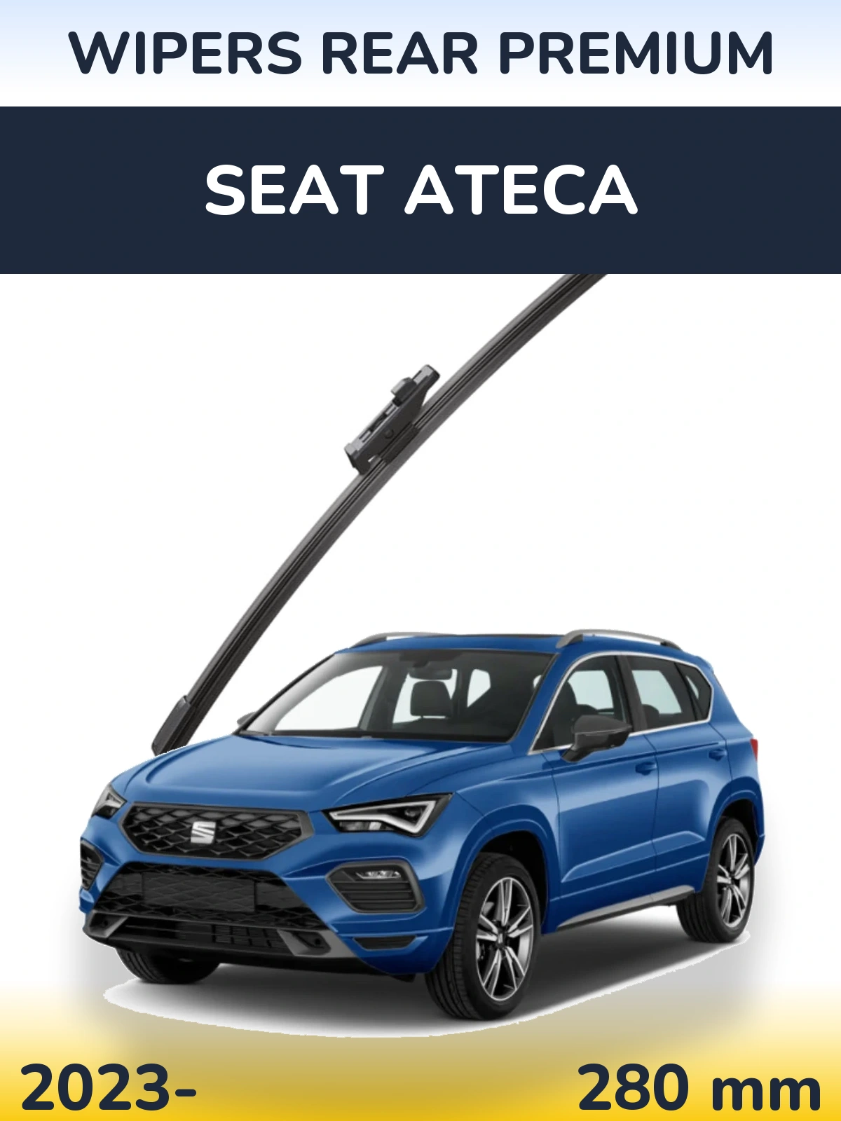 Ștergătoare WIPERS REAR PREMIUM pentru SEAT Ateca