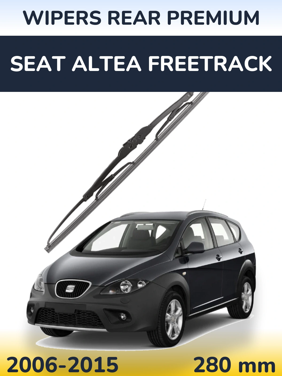 Ștergătoare WIPERS REAR PREMIUM pentru SEAT Altea Freetrack