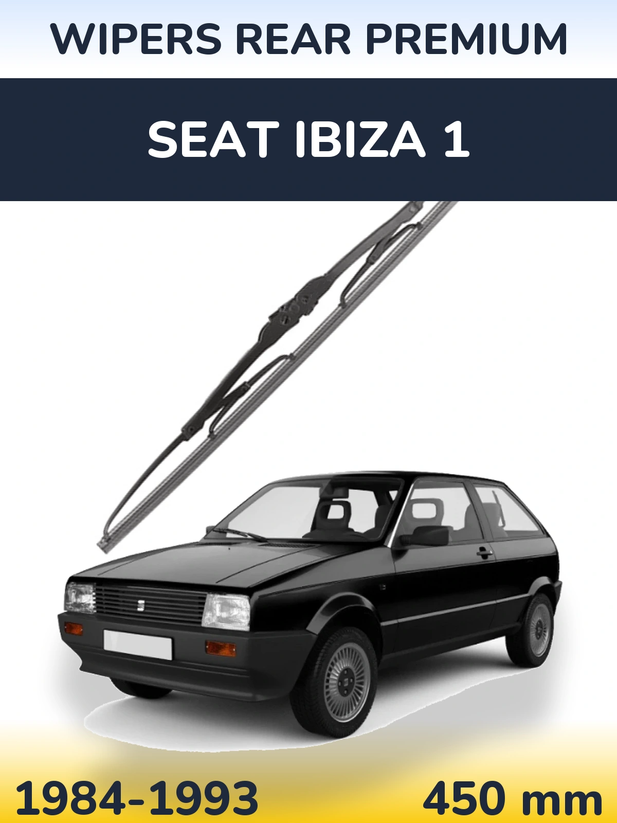 Ștergătoare WIPERS REAR PREMIUM pentru SEAT Ibiza 1