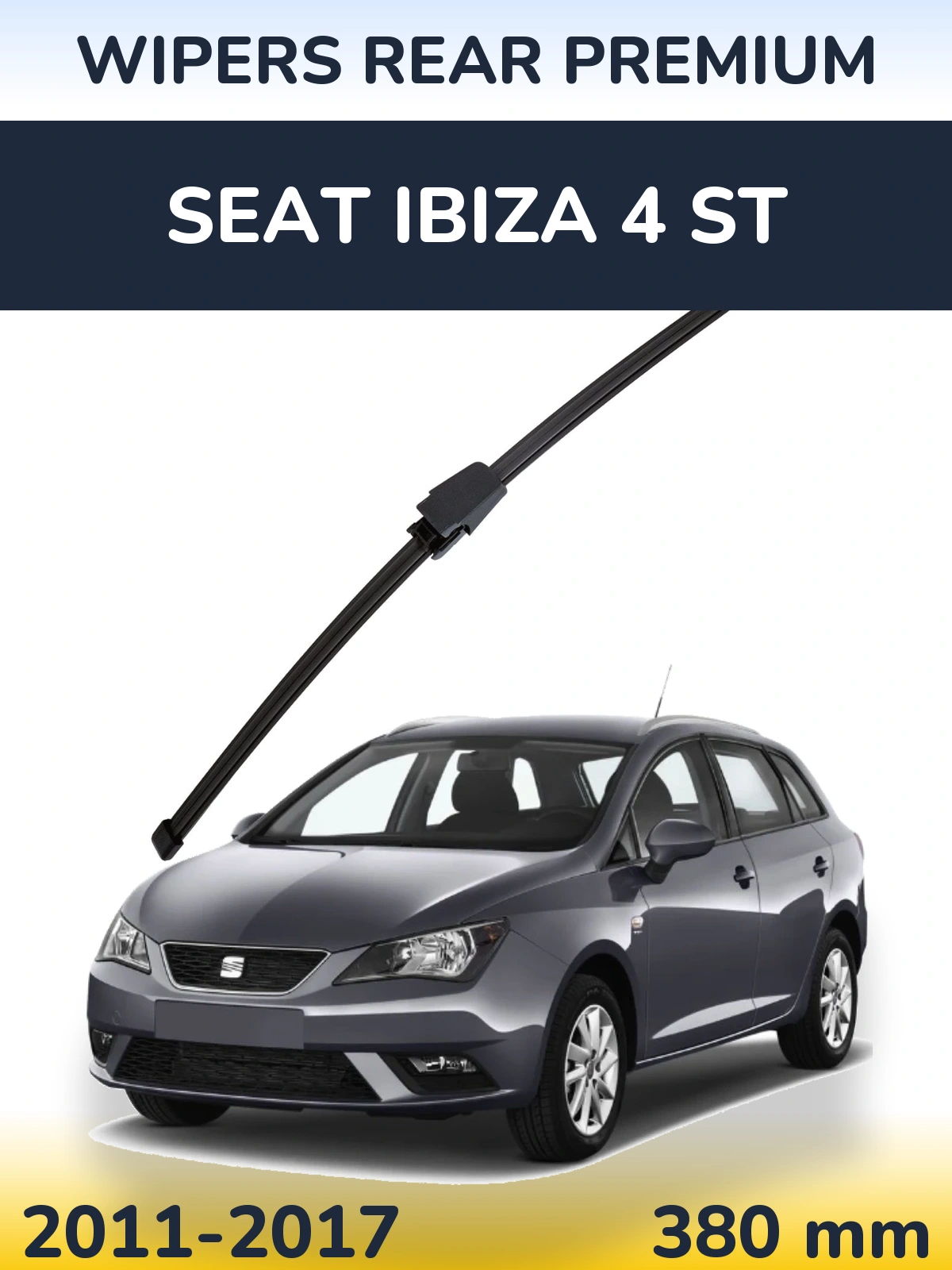 Ștergătoare WIPERS REAR PREMIUM pentru SEAT Ibiza 4 ST