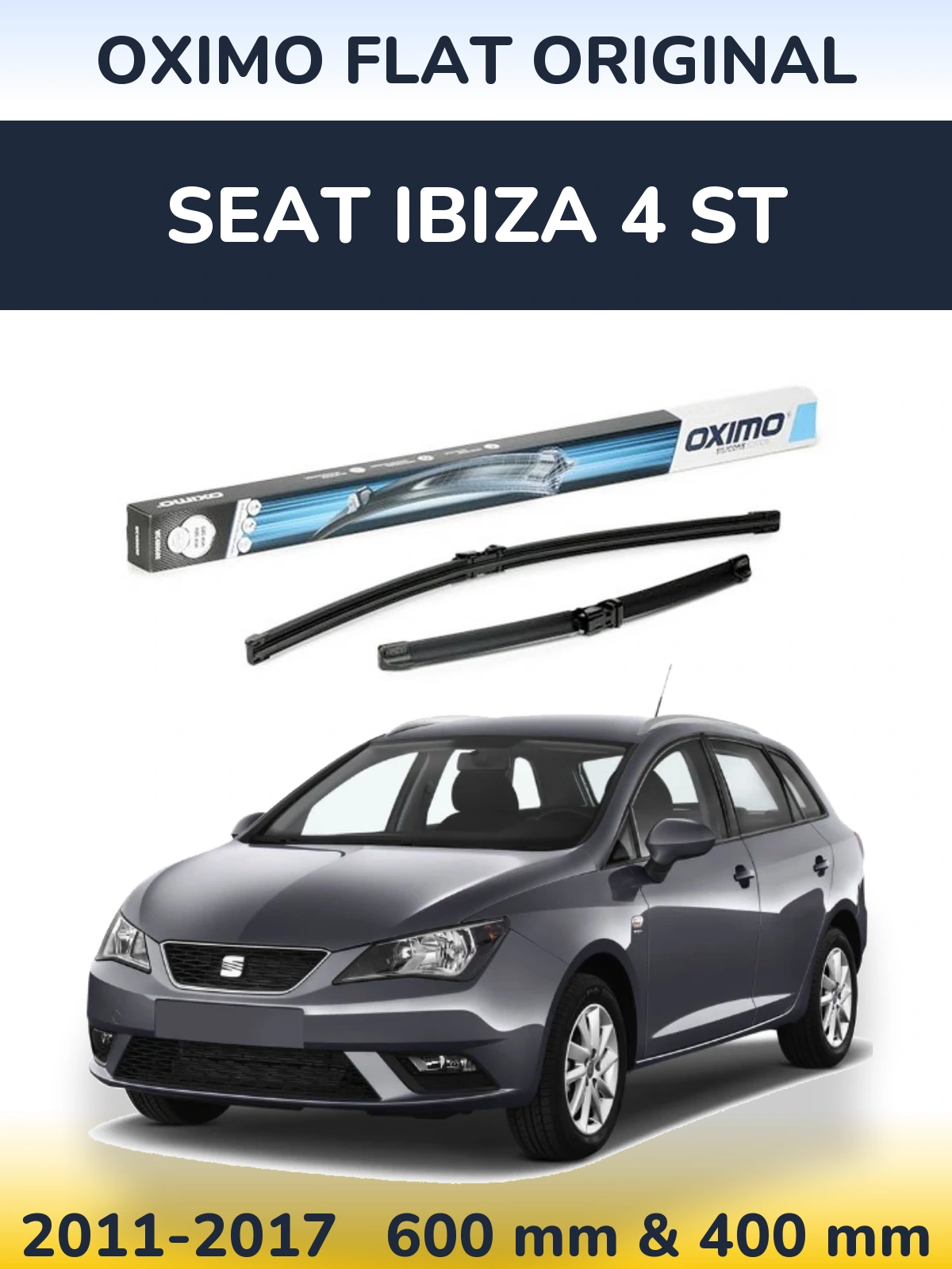 Ștergătoare Oximo Flat Original pentru SEAT Ibiza 4 ST