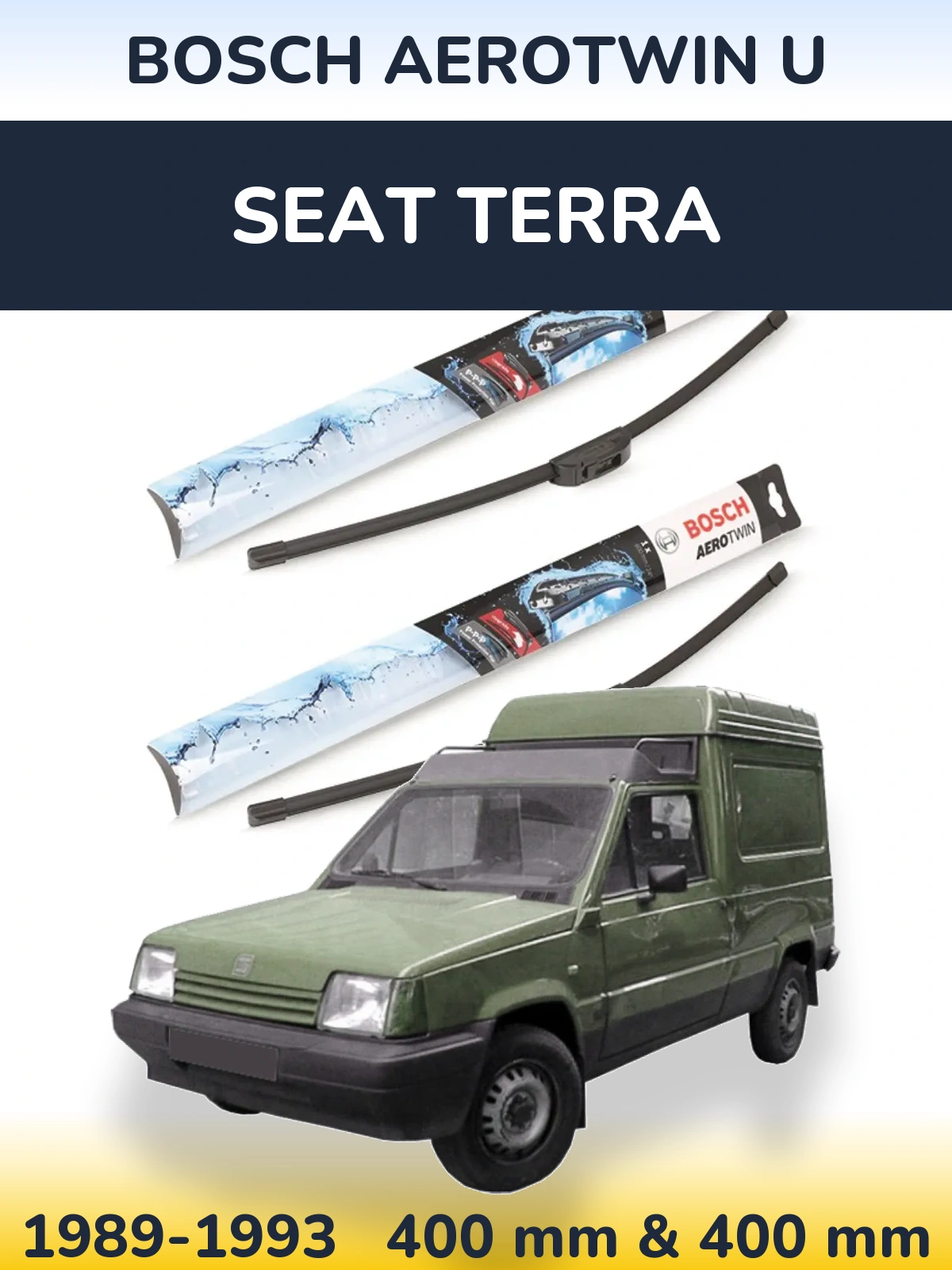 Ștergătoare BOSCH AeroTwin U pentru SEAT Terra