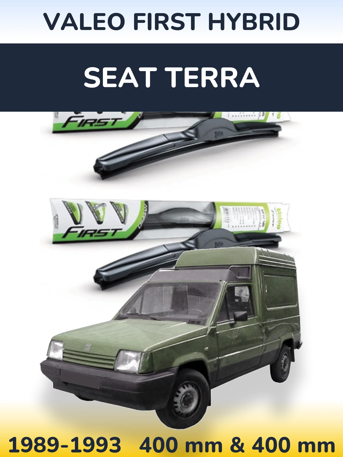Ștergătoare Valeo First Hybrid pentru SEAT Terra