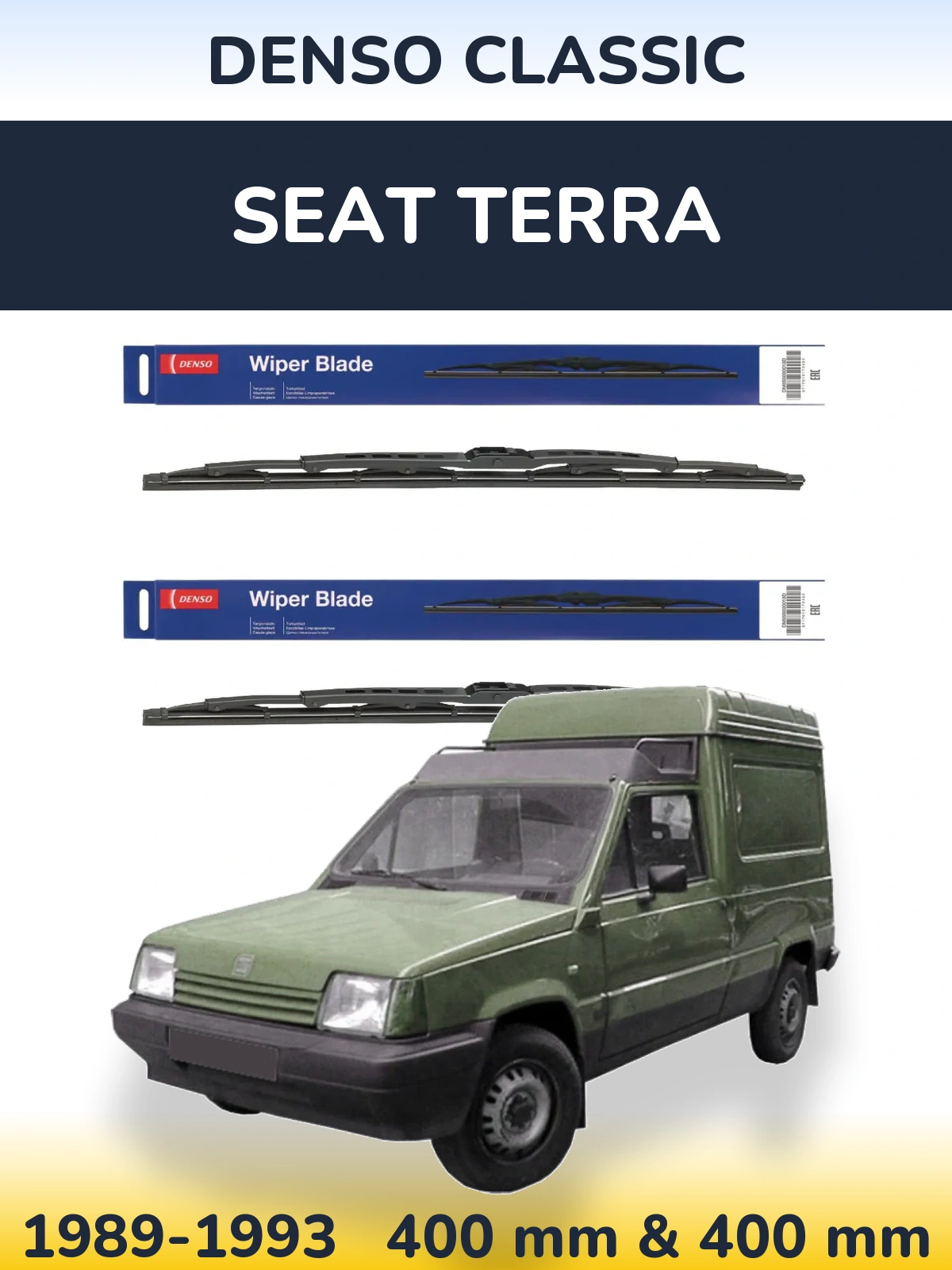 Ștergătoare Denso Classic pentru SEAT Terra