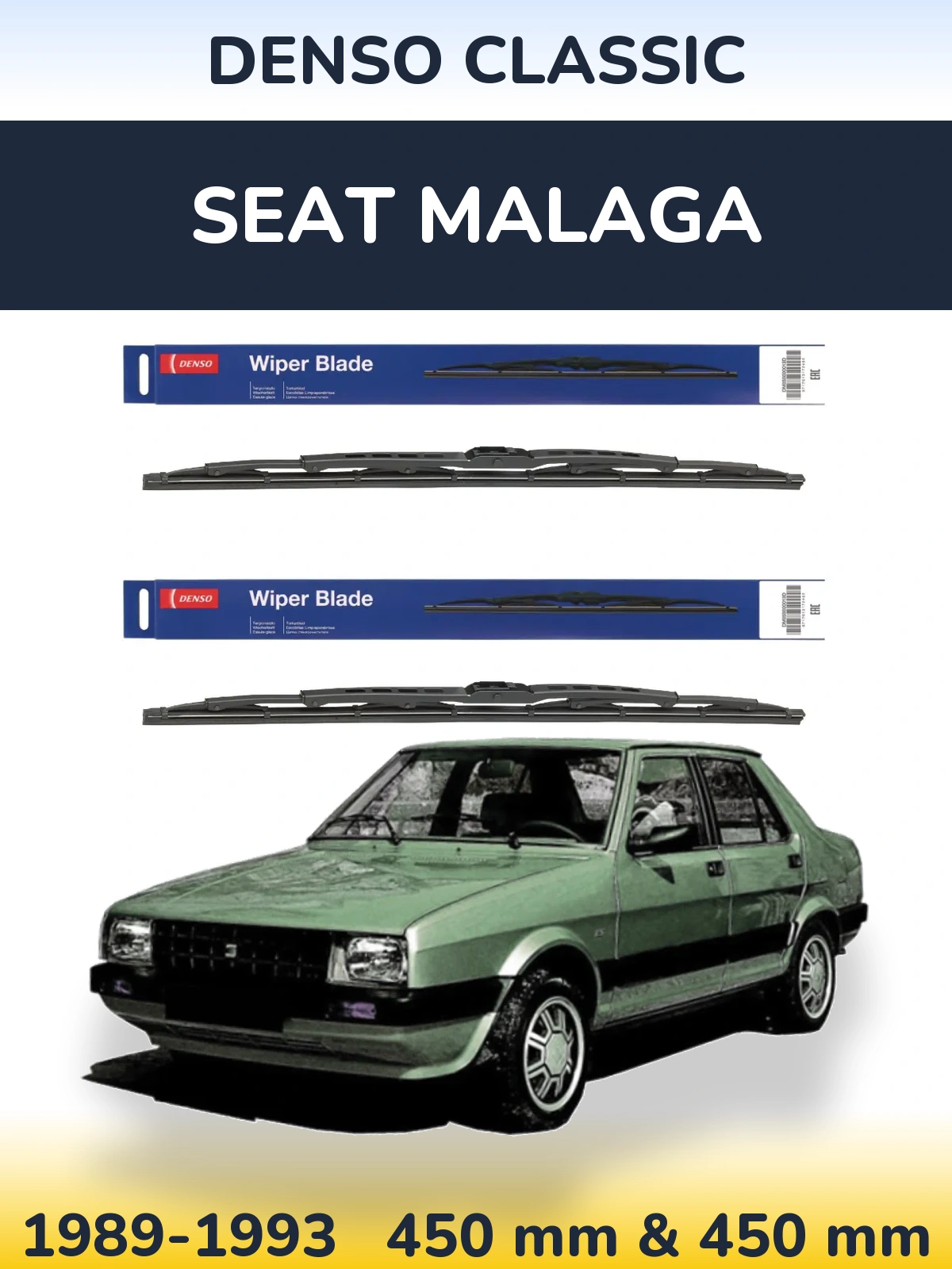 Ștergătoare Denso Classic pentru SEAT Malaga