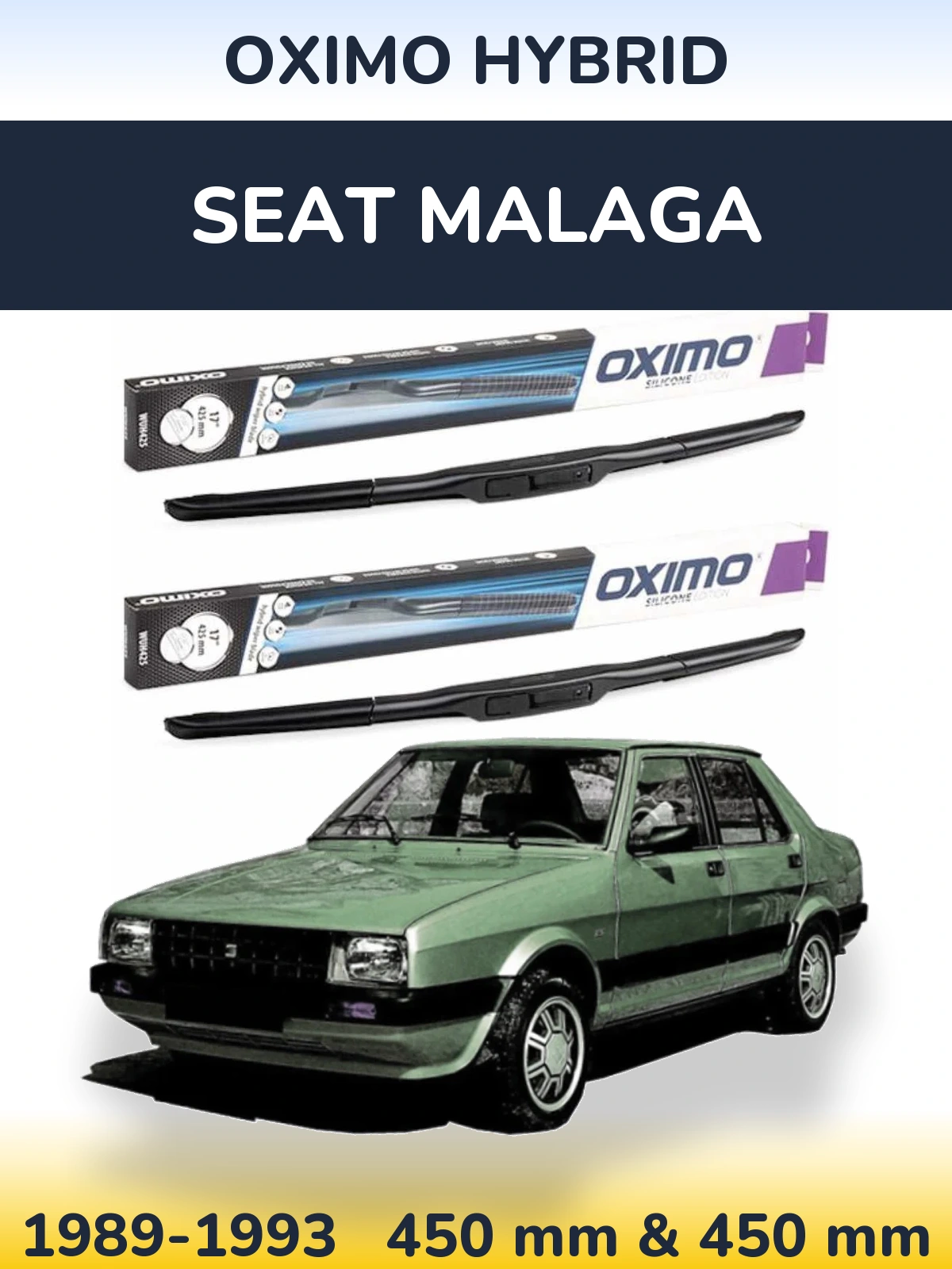 Ștergătoare Oximo Hybrid pentru SEAT Malaga