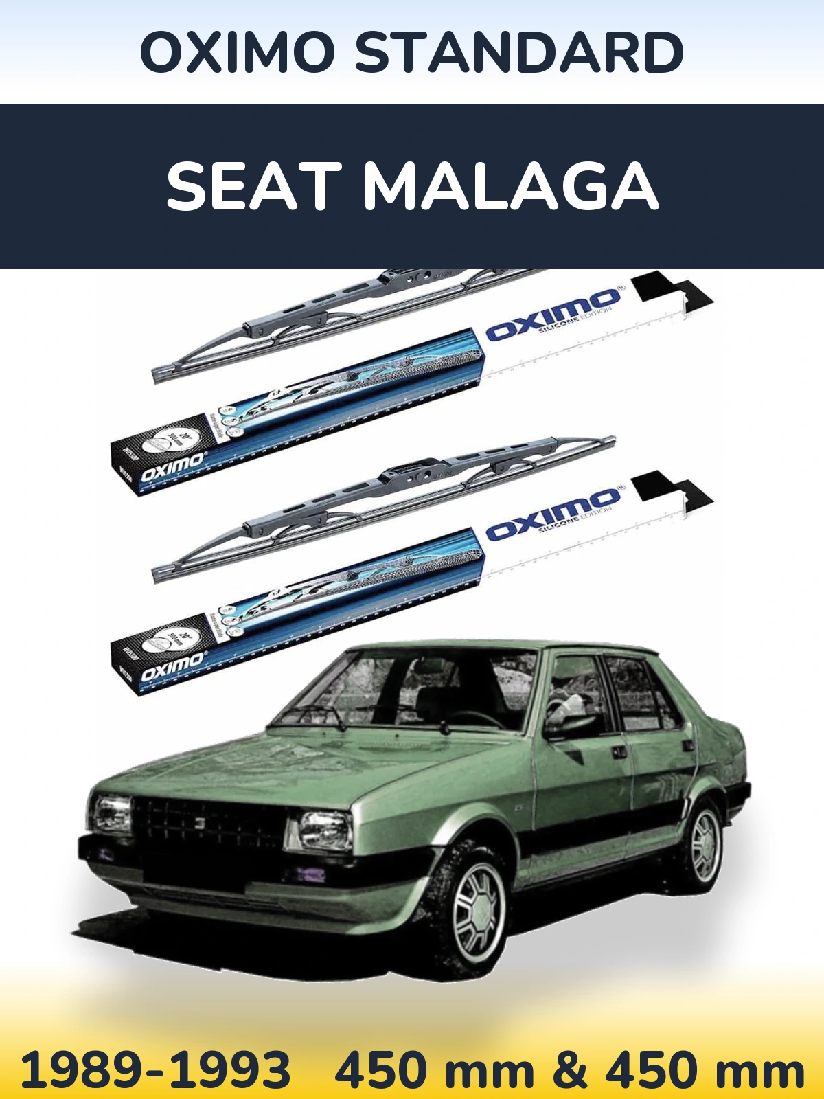 Ștergătoare Oximo Standard pentru SEAT Malaga