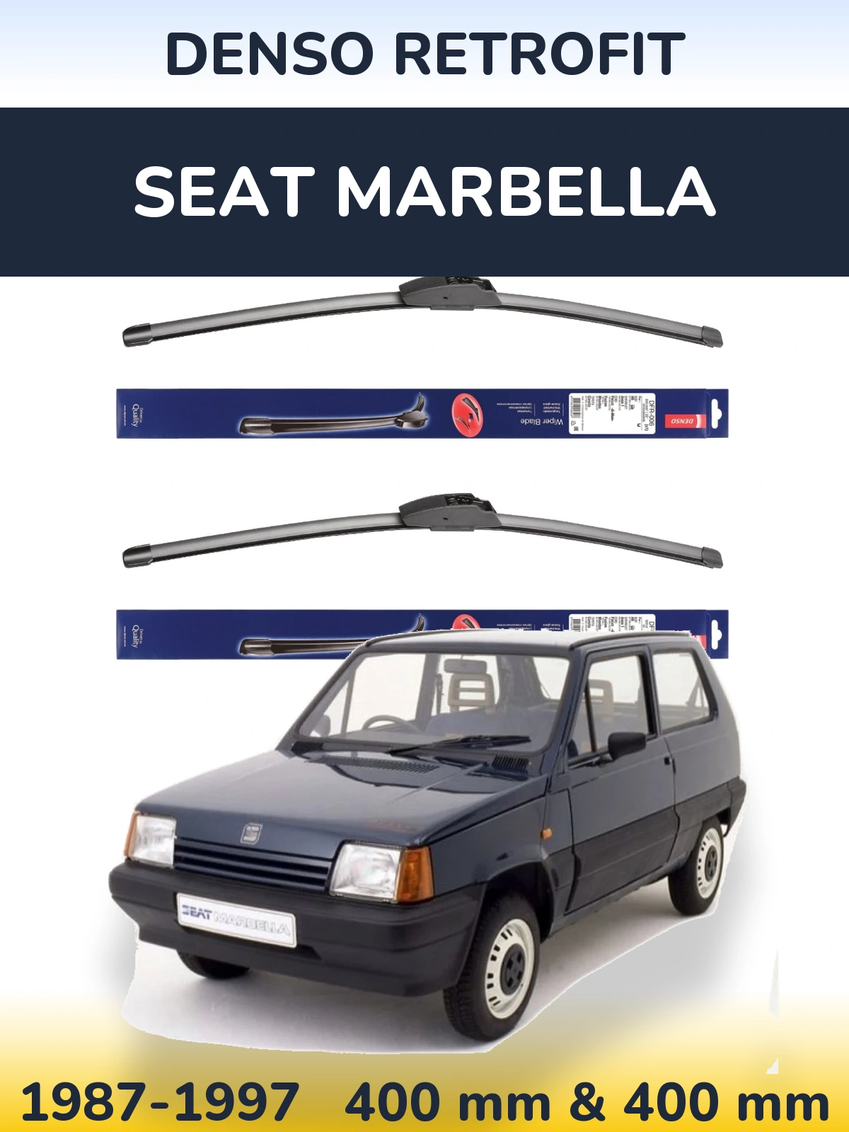 Ștergătoare Denso Retrofit pentru SEAT Marbella