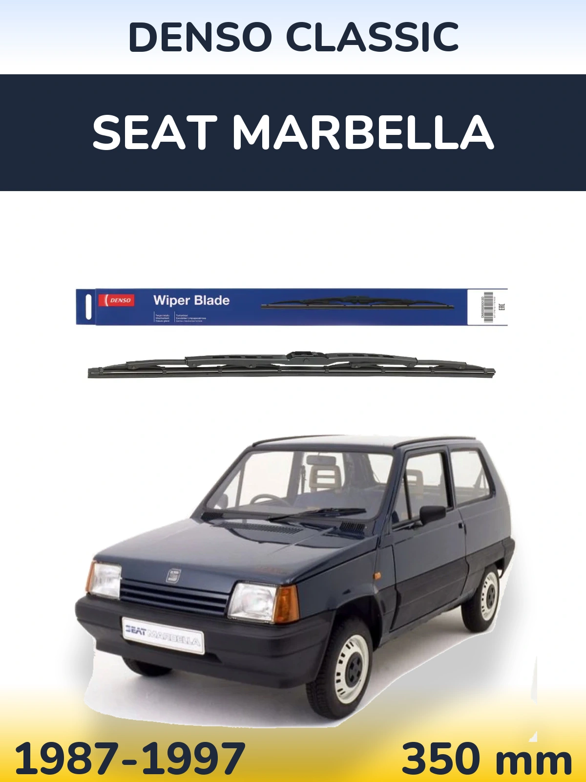 Ștergătoare Denso Classic pentru SEAT Marbella