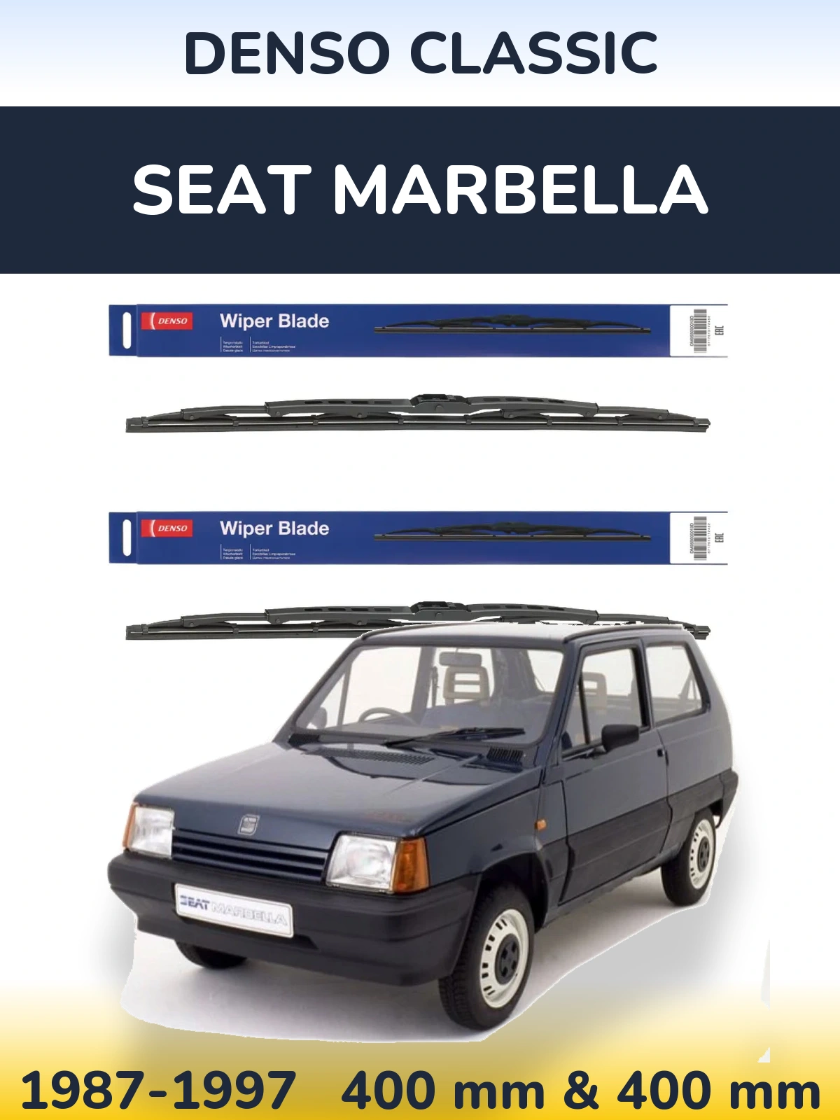 Ștergătoare Denso Classic pentru SEAT Marbella
