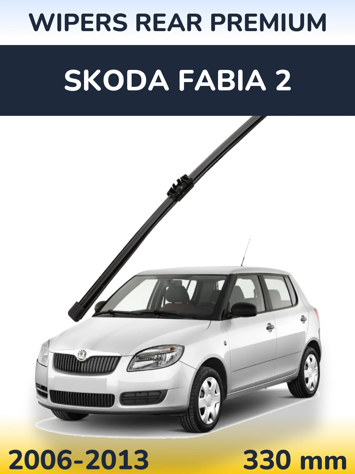 Ștergătoare WIPERS REAR PREMIUM pentru Skoda Fabia 2