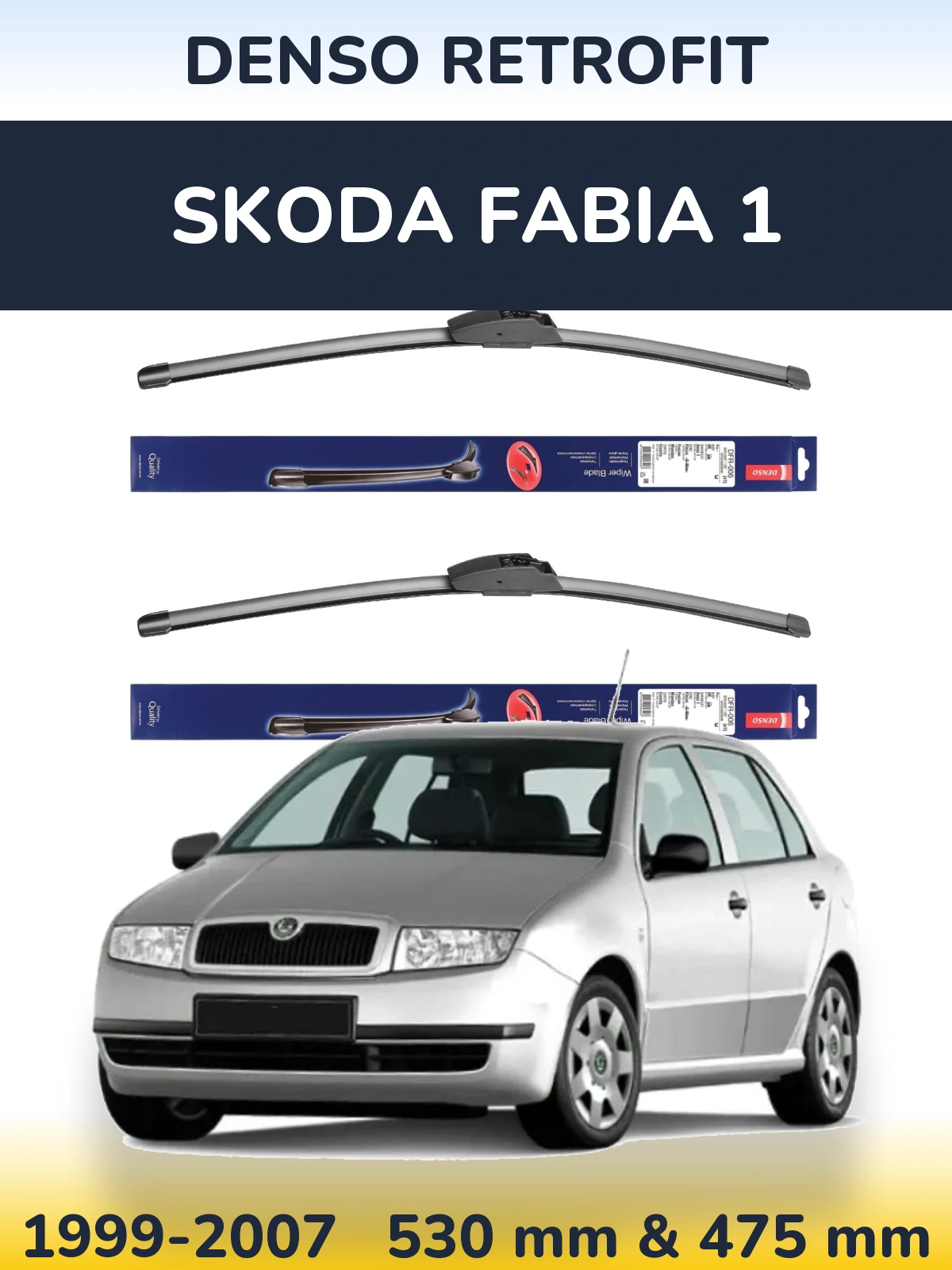 Ștergătoare Denso Retrofit pentru Skoda Fabia 1
