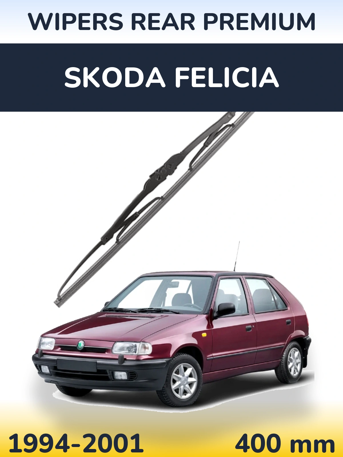 Ștergătoare WIPERS REAR PREMIUM pentru Skoda Felicia