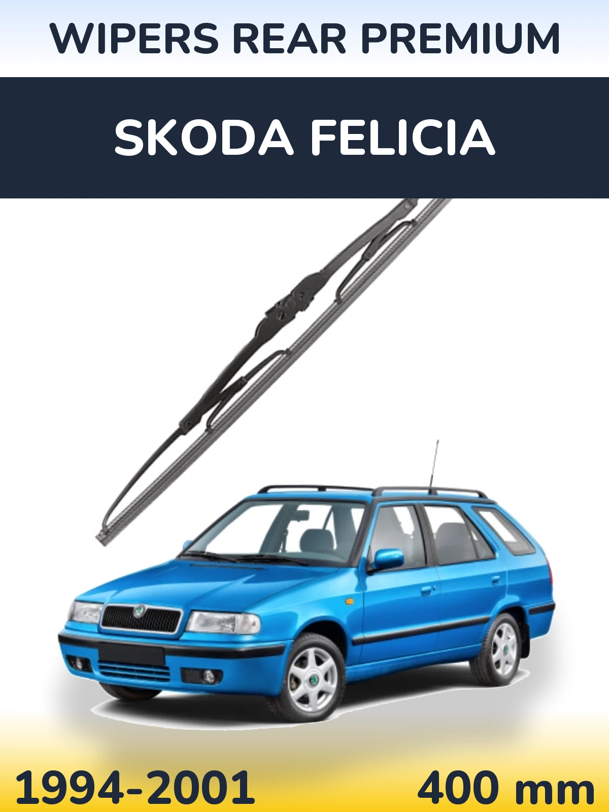 Ștergătoare WIPERS REAR PREMIUM pentru Skoda Felicia