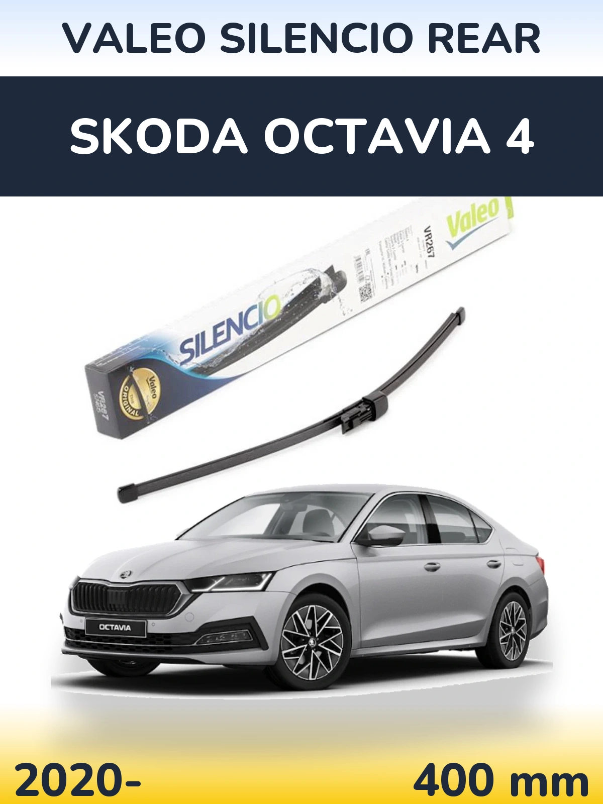 Ștergătoare Valeo Silencio Rear pentru Skoda Octavia 4