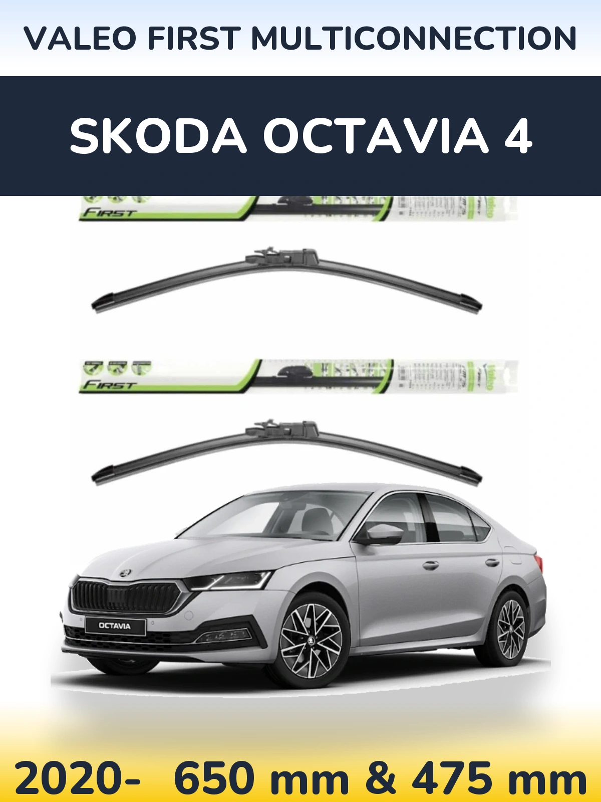 Ștergătoare Valeo First MultiConnection pentru Skoda Octavia 4