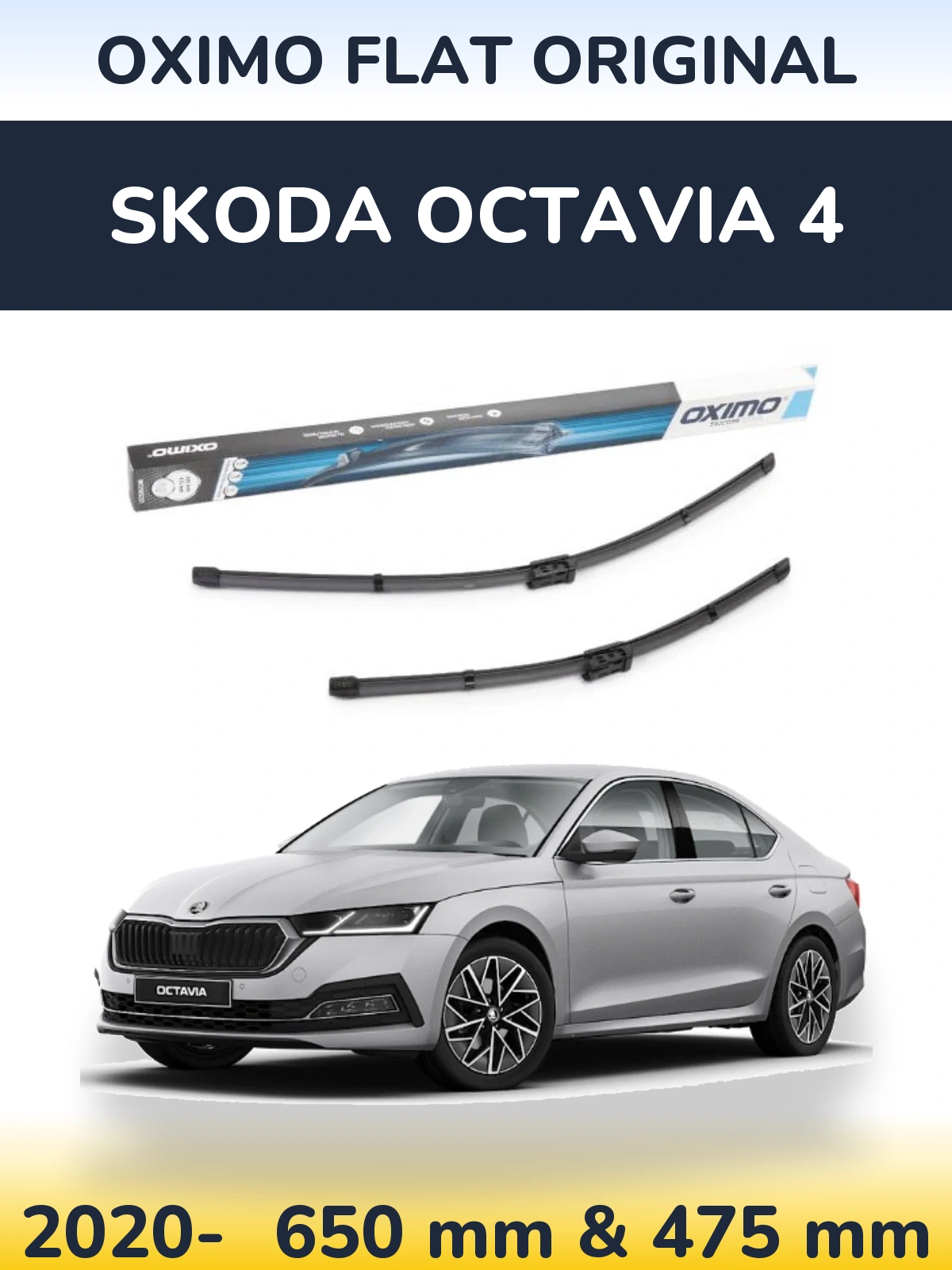 Ștergătoare Oximo Flat Original pentru Skoda Octavia 4