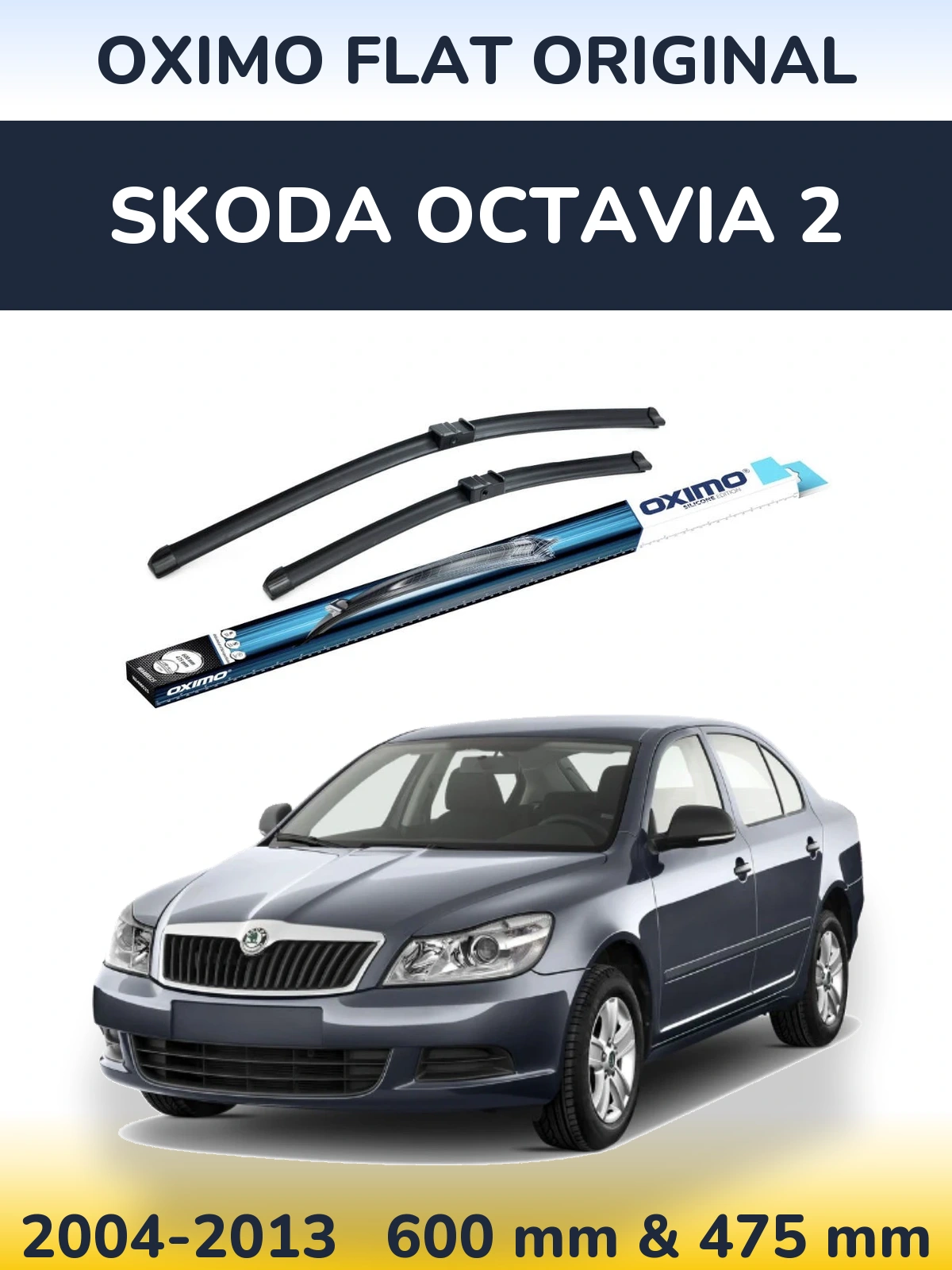 Ștergătoare Oximo Flat Original pentru Skoda Octavia 2