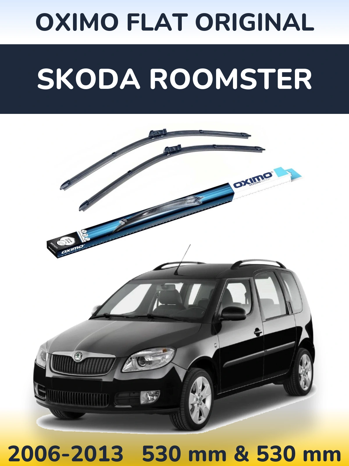 Ștergătoare Oximo Flat Original pentru Skoda Roomster