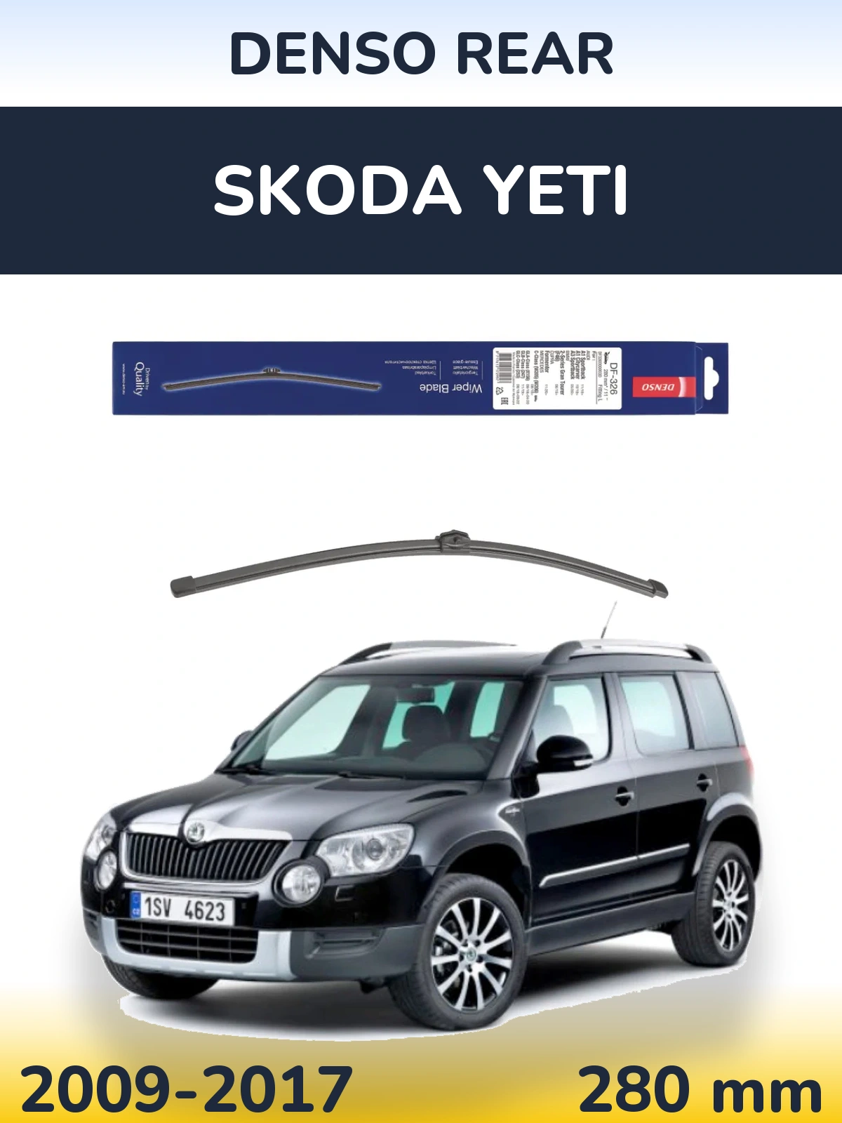 Ștergătoare Denso Rear pentru Skoda Yeti