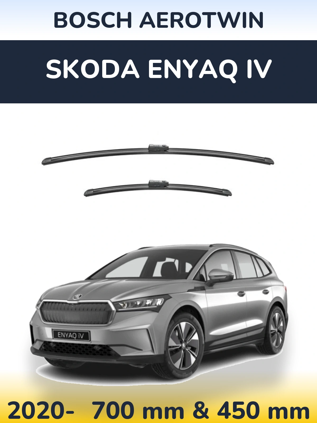 Ștergătoare BOSCH AeroTwin pentru Skoda Enyaq iV